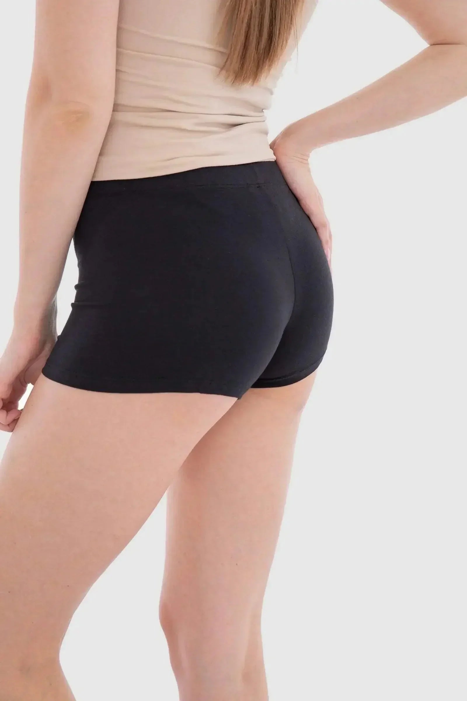 Carina - Slim Fit Cotton Hot Short 3