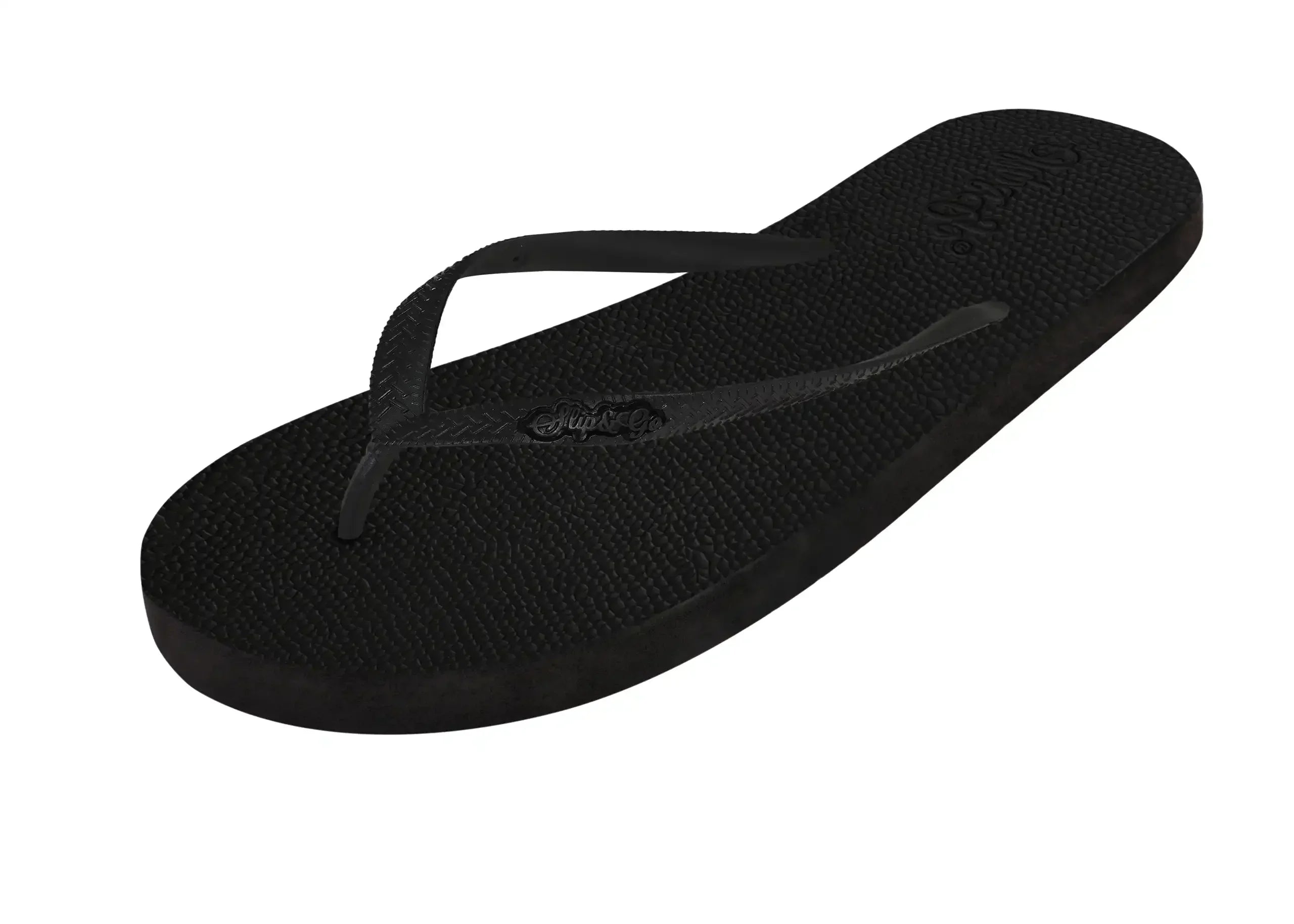 Midnight Black Premium Men’s Comfort Slipper - Slip&Go 35