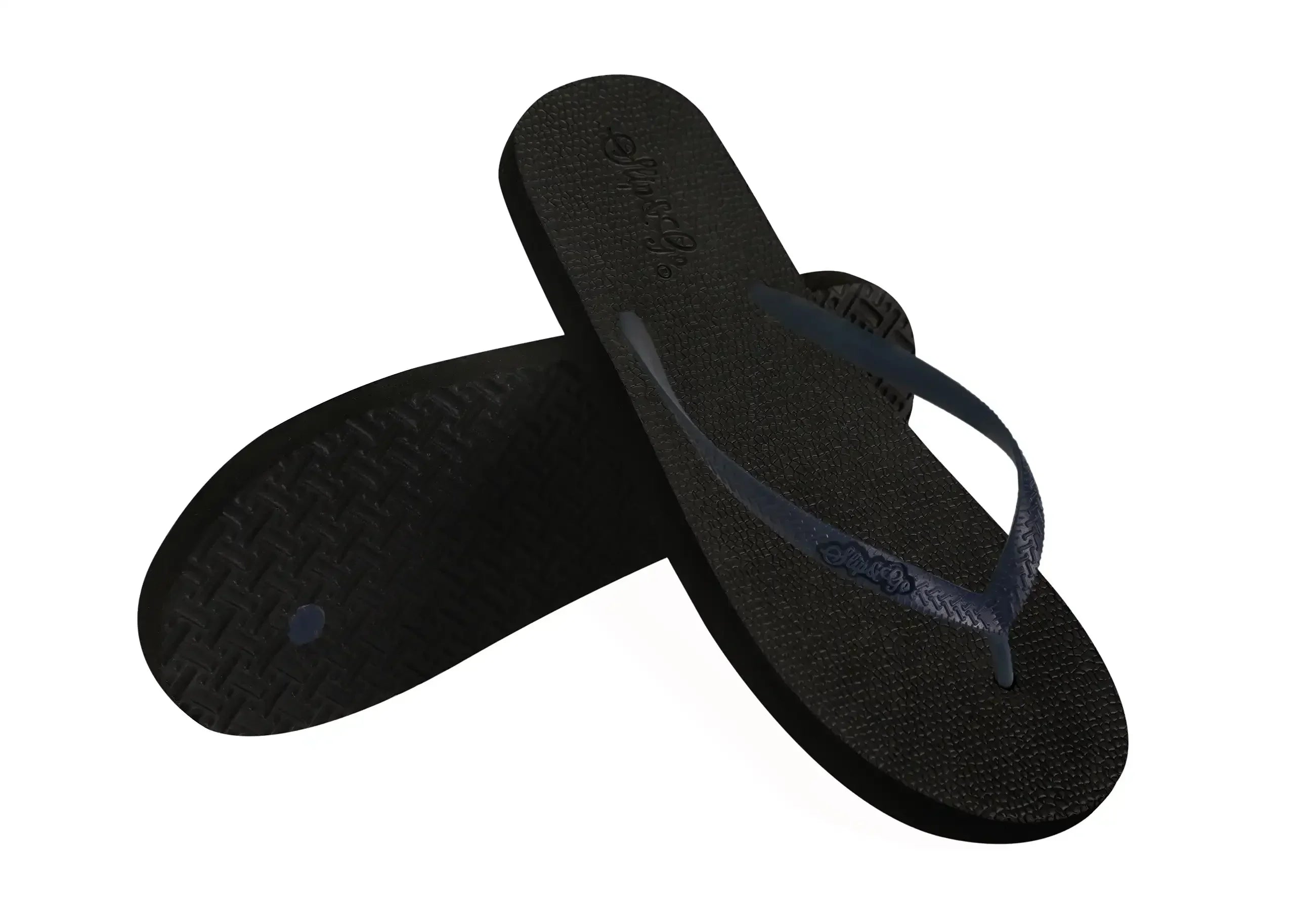 Midnight Black Premium Men’s Comfort Slipper - Slip&Go 80