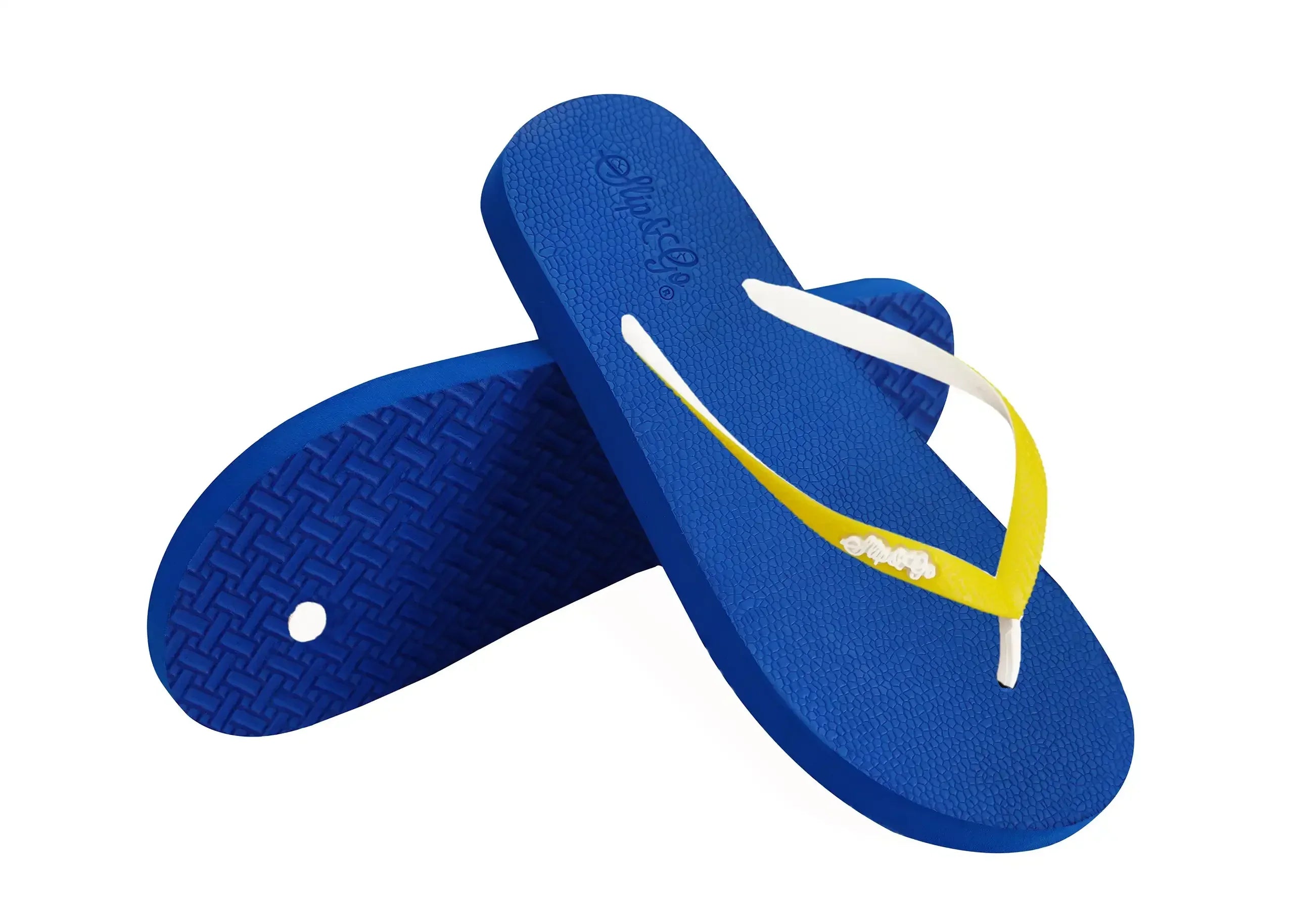 Bright Blue Premium Men’s Comfort Slipper - Slip&Go 74