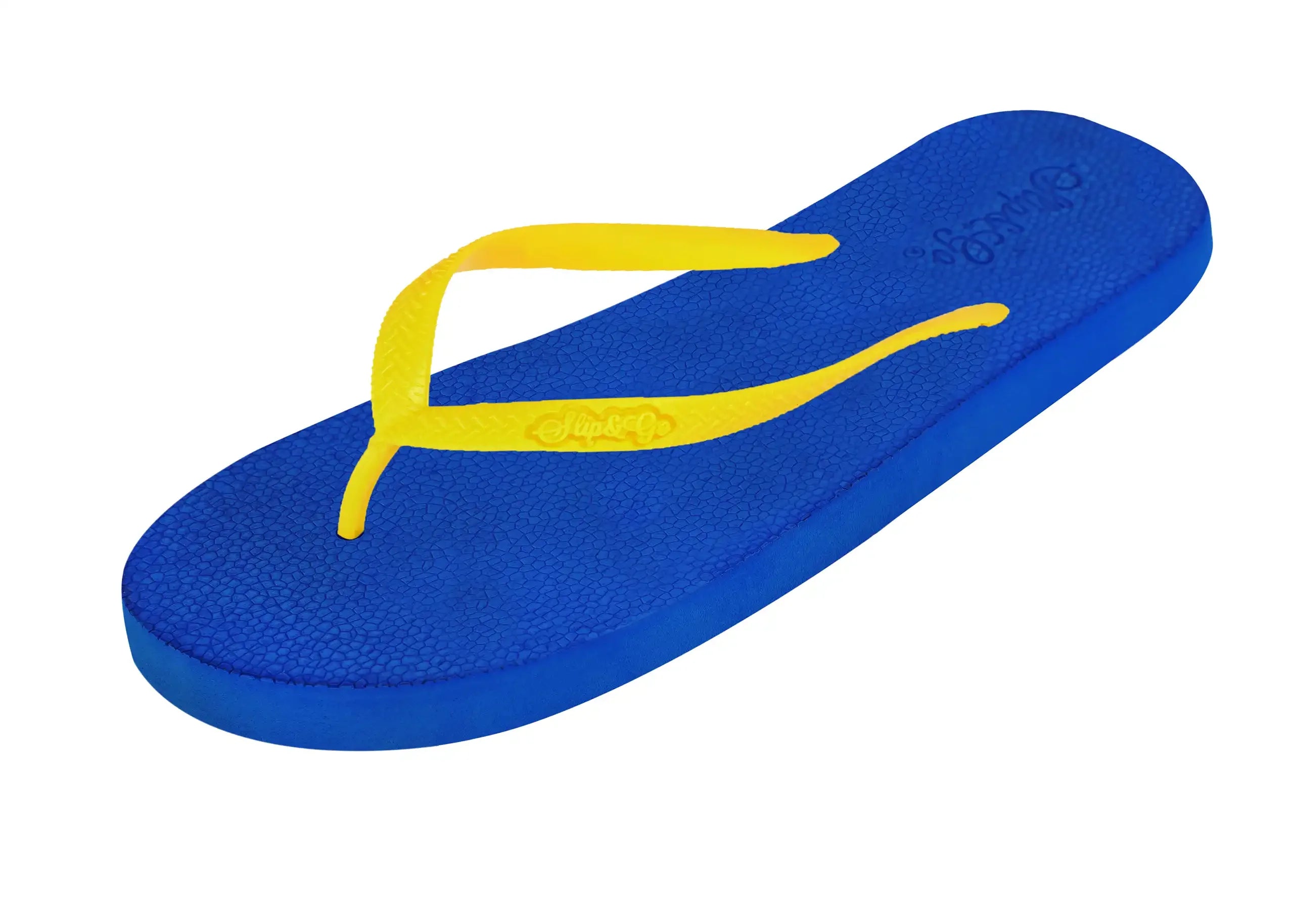 Slip&Go - Bright Blue Premium Women's Comfort Slipper 28