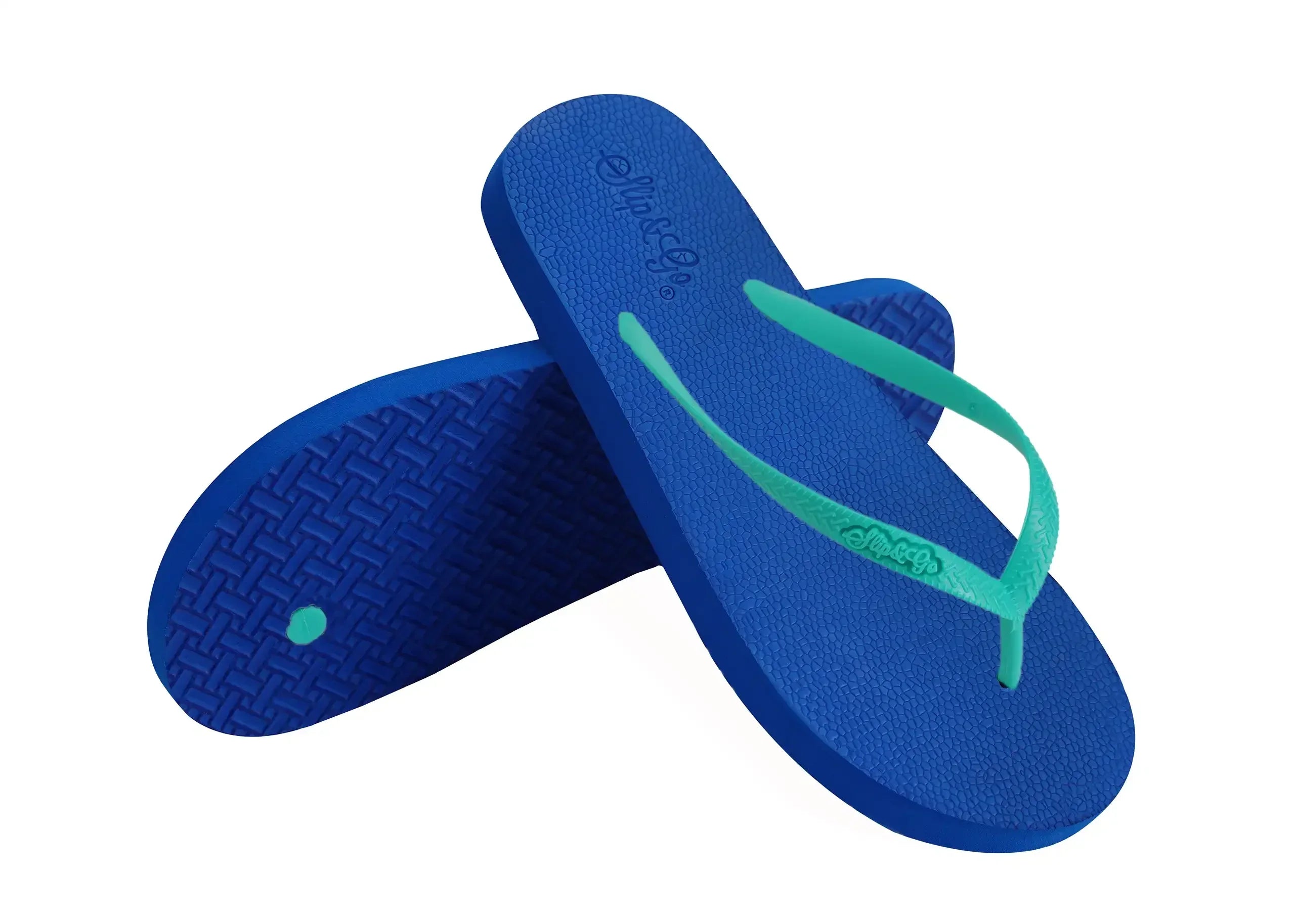 Bright Blue Premium Kids Comfort Slipper - Slip&Go 38