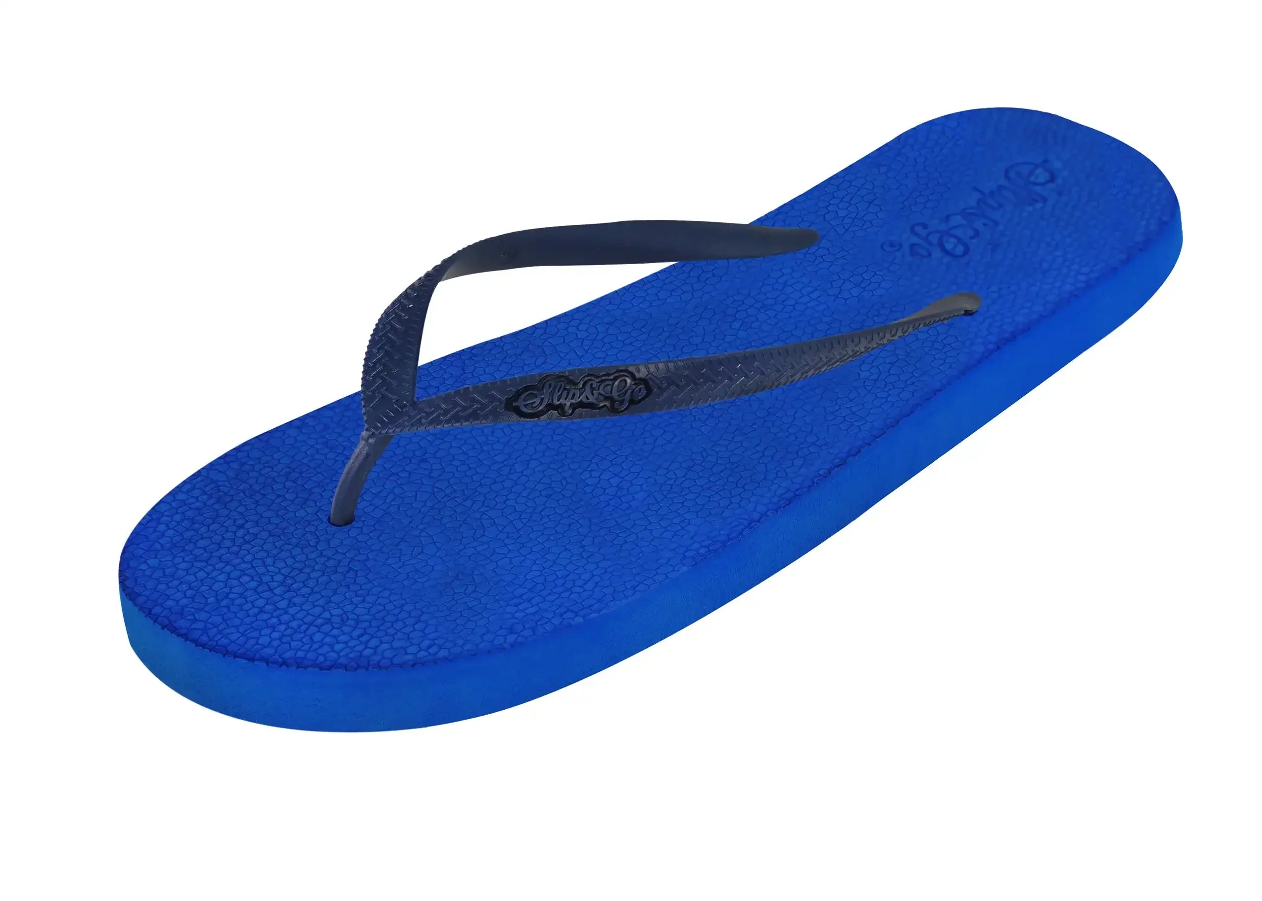 Bright Blue Premium Men’s Comfort Slipper - Slip&Go 55