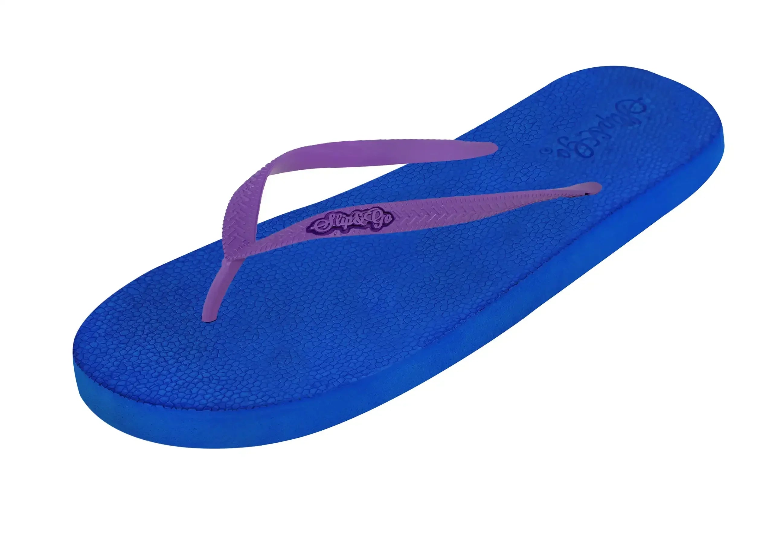 Bright Blue Premium Men’s Comfort Slipper - Slip&Go 59