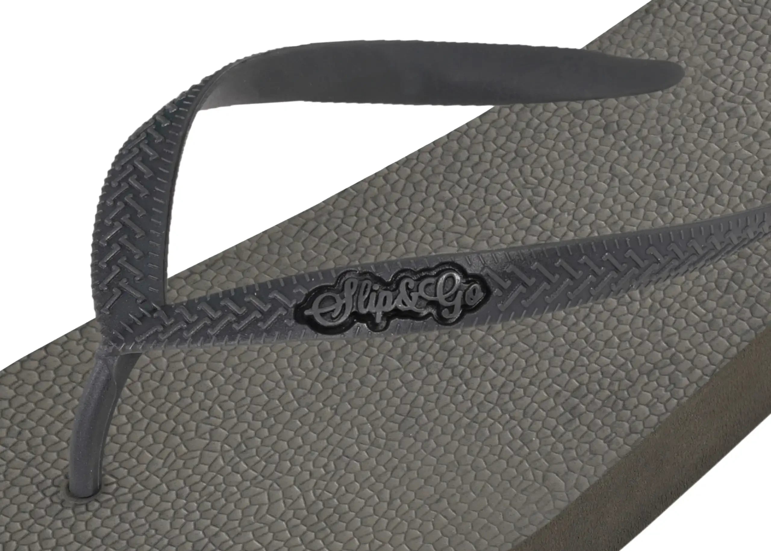 Slip&Go - Platinum Gray Premium Men’s Comfort Slipper 42