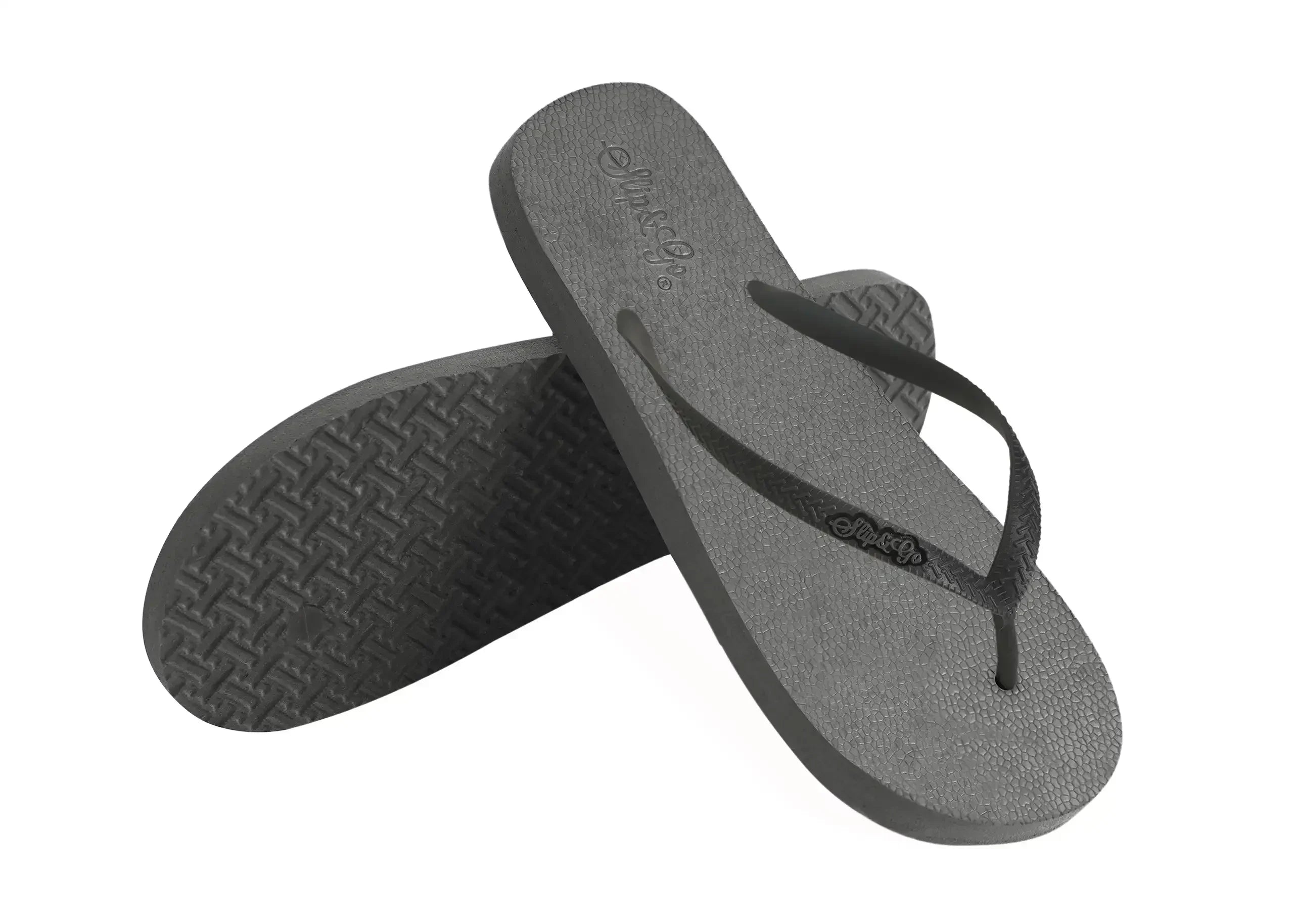 Platinum Gray Premium Kids Comfort Slipper - Slip&Go 45