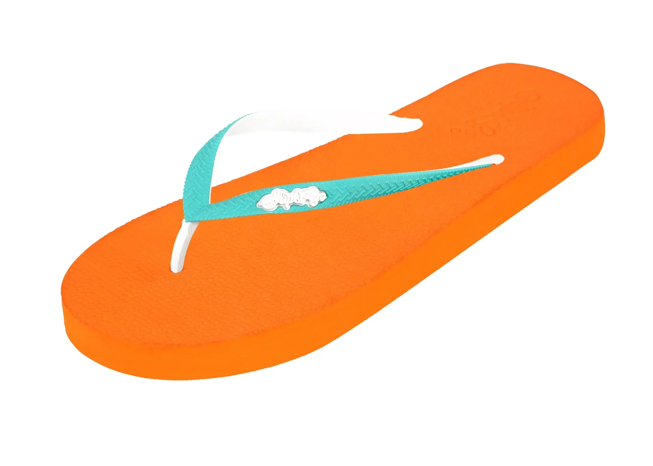 Electric Orange Premium Kids Comfort Slipper - Slip&Go 24