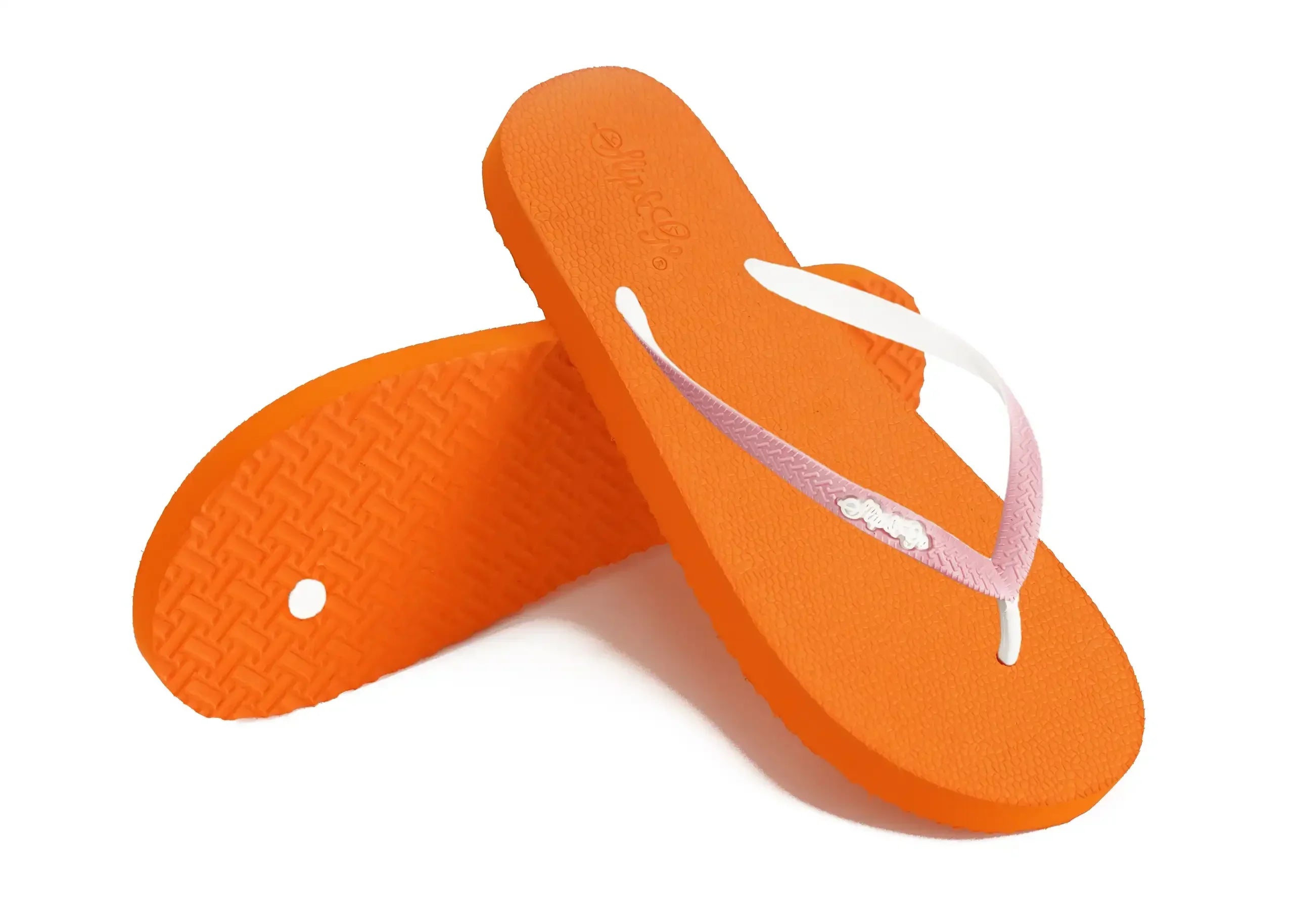 Electric Orange Premium Women's Comfort Slipper - Slip&Go 89