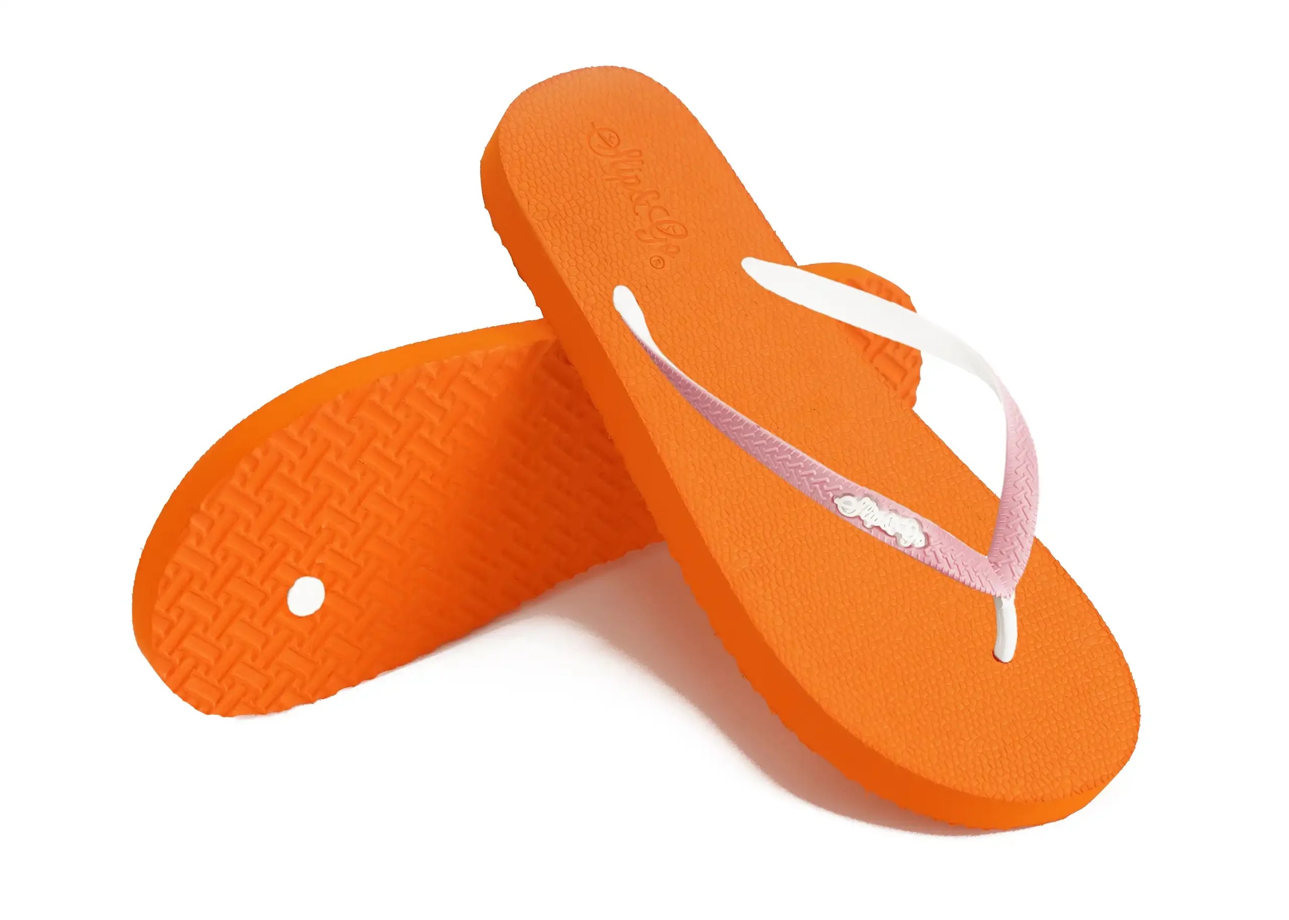 Slip&Go - Electric Orange Premium Kids Comfort Slipper 89