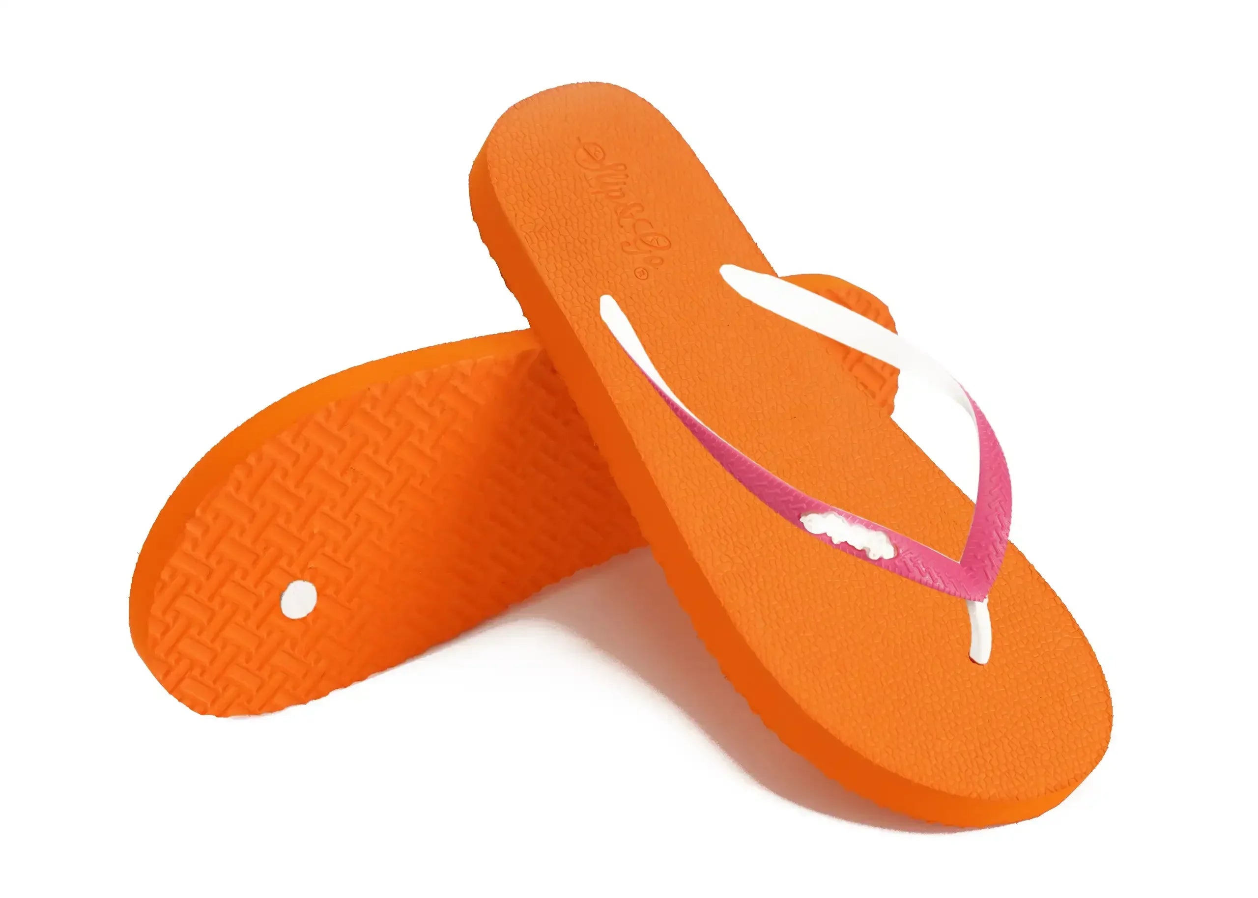 Electric Orange Premium Women's Comfort Slipper - Slip&Go 94