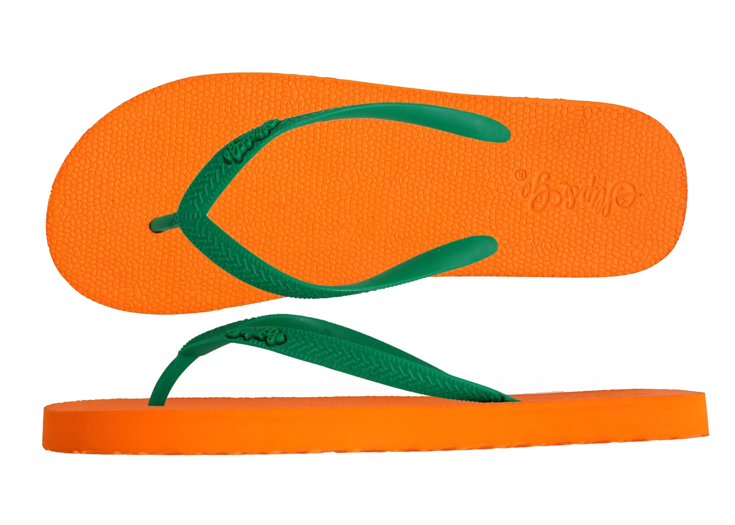 Slip&Go - Electric Orange Premium Men’s Comfort Slipper 38