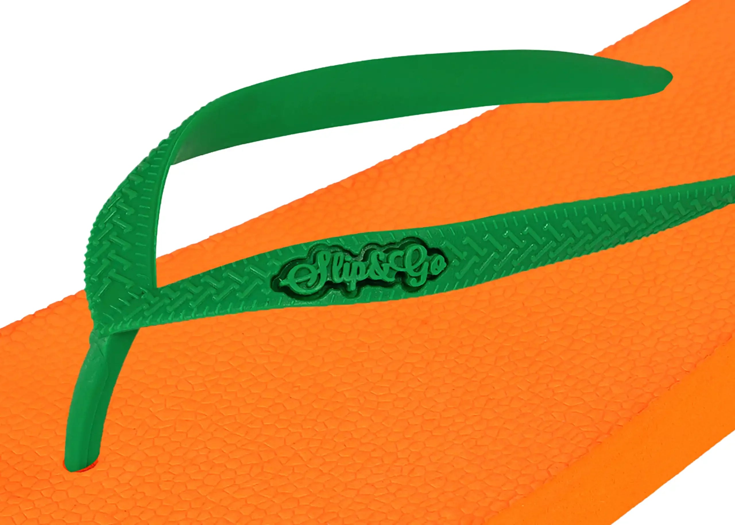 Slip&Go - Electric Orange Premium Men’s Comfort Slipper 37