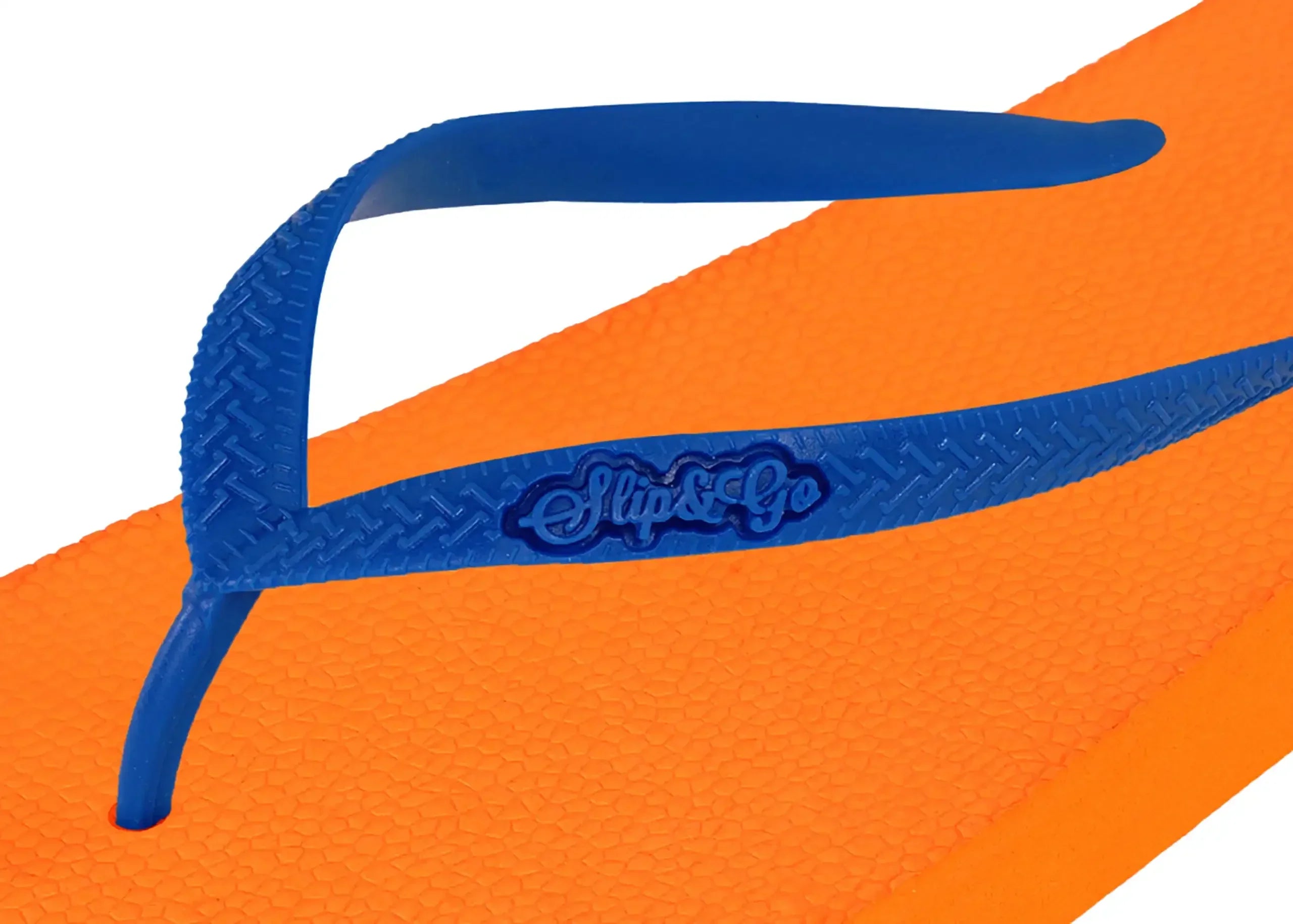 Electric Orange Premium Men’s Comfort Slipper - Slip&Go 42