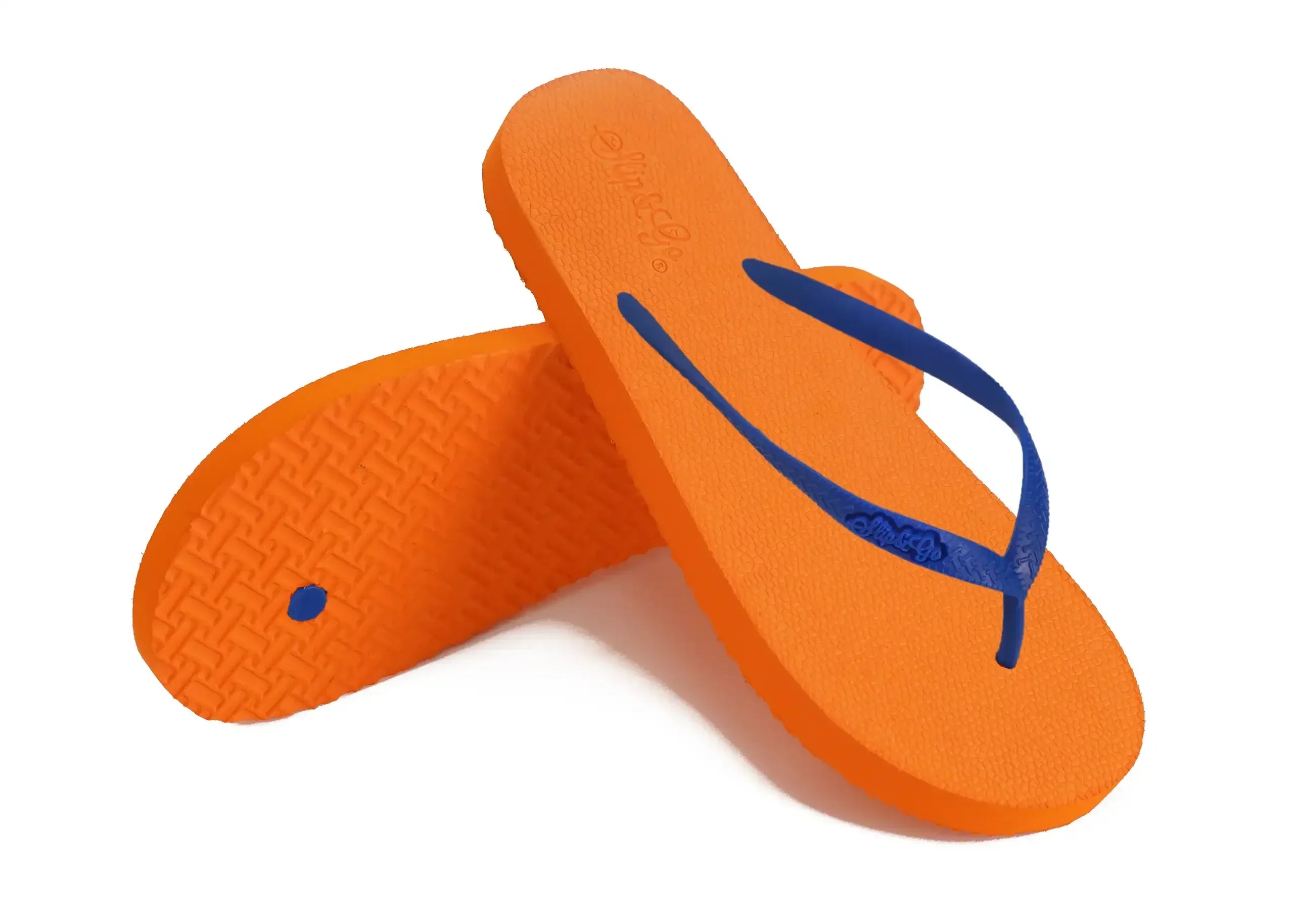 Electric Orange Premium Women's Comfort Slipper - Slip&Go 44