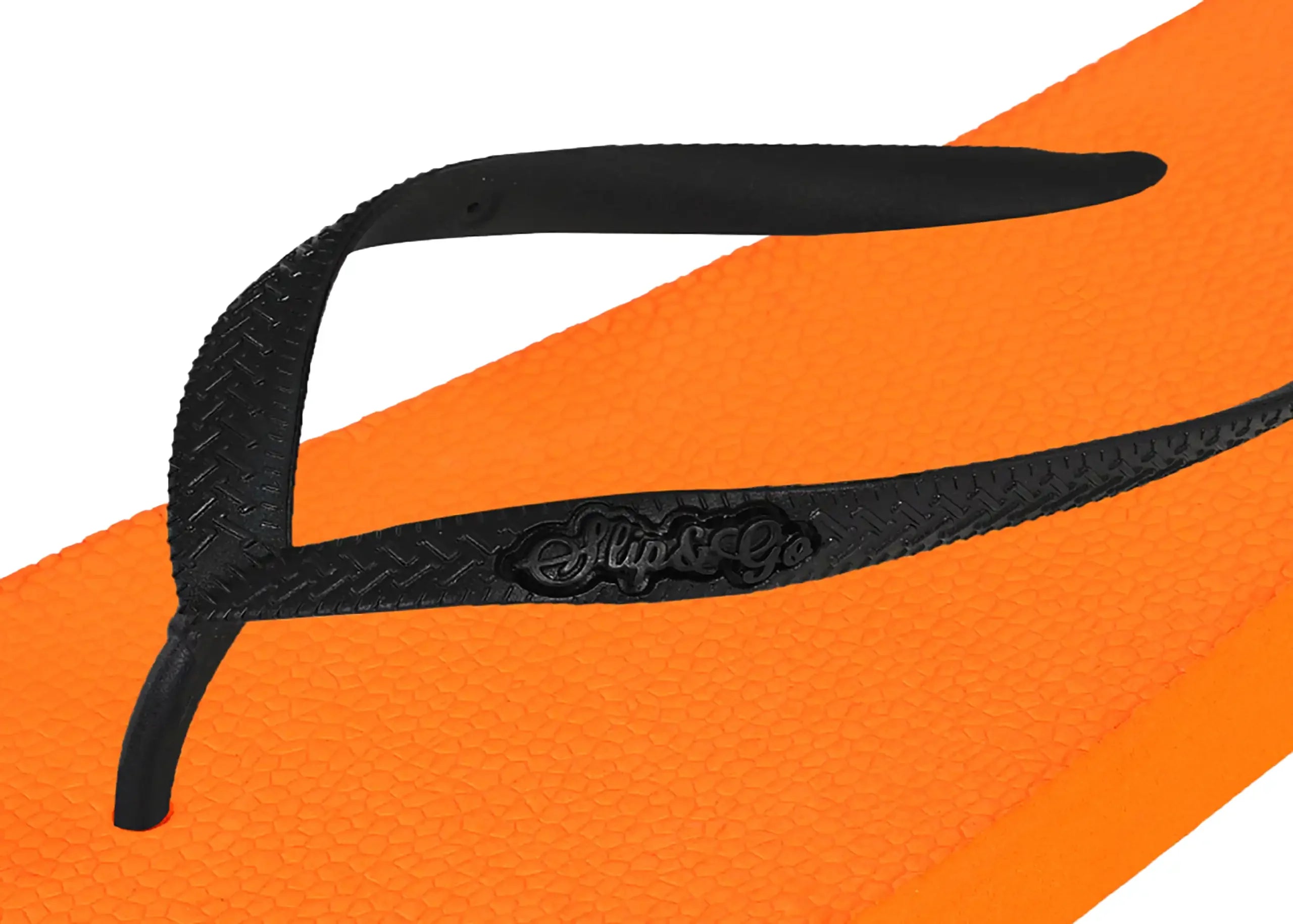 Slip&Go - Electric Orange Premium Men’s Comfort Slipper 82