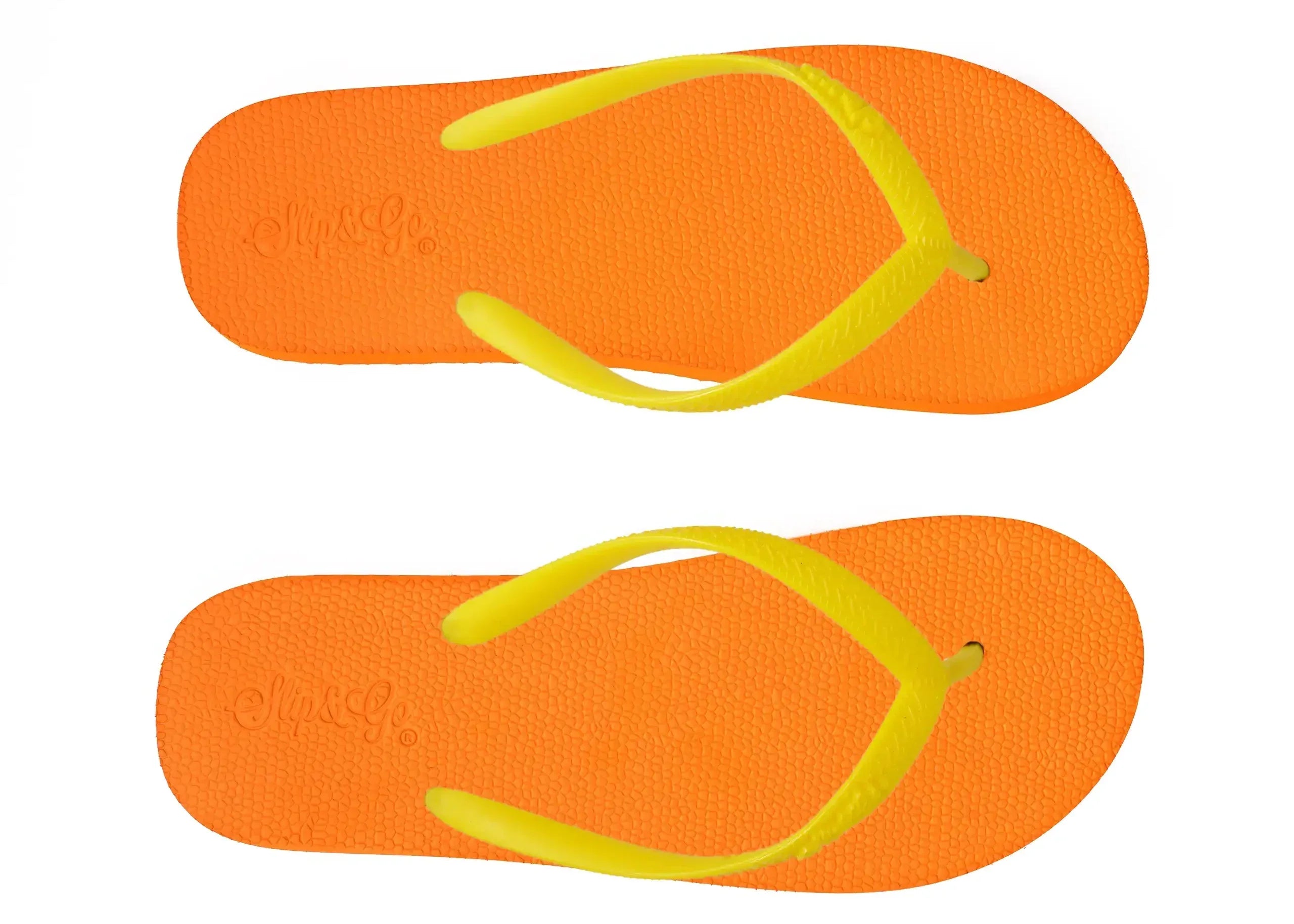 Slip&Go - Electric Orange Premium Men’s Comfort Slipper 46