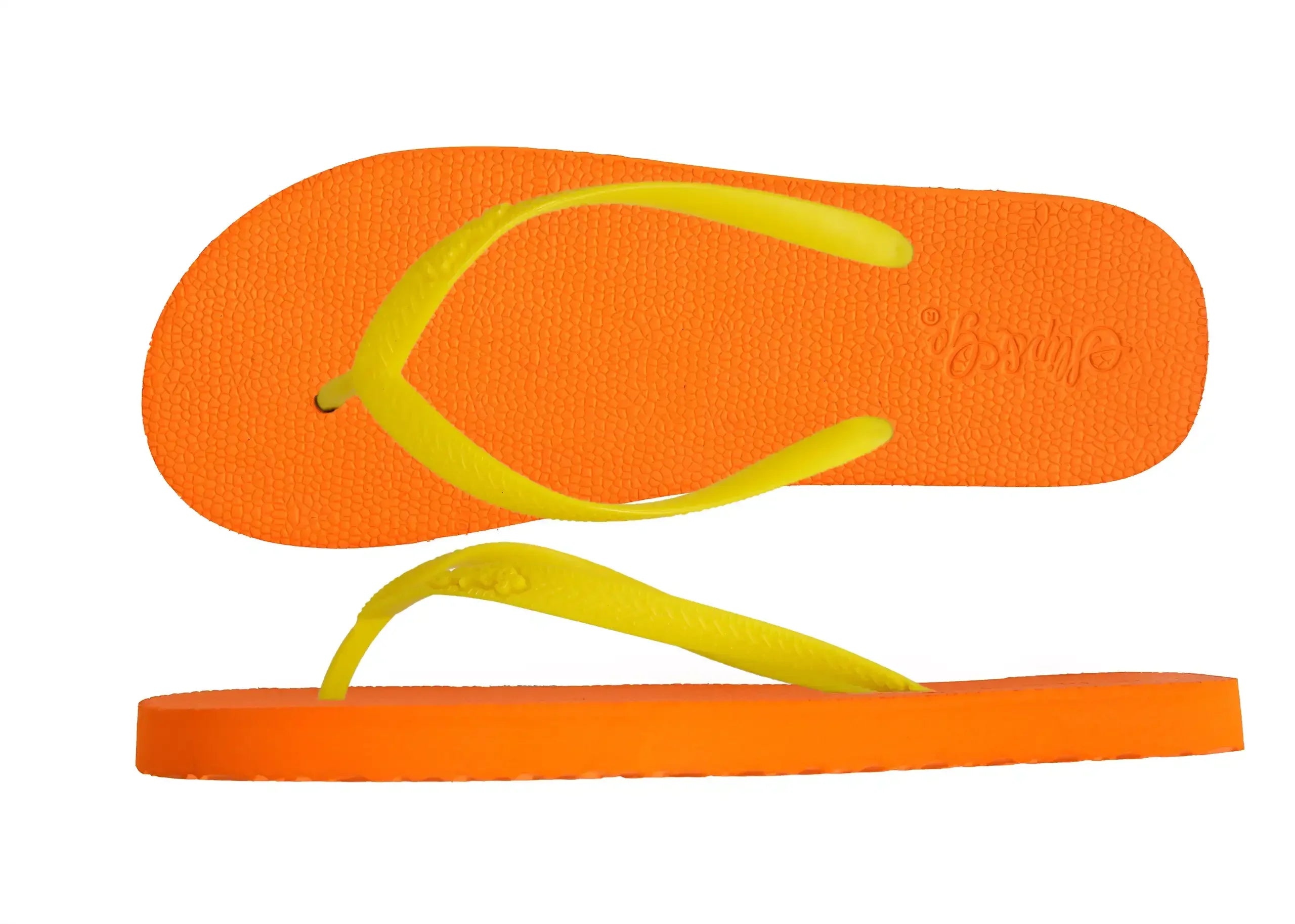 Electric Orange Premium Women's Comfort Slipper - Slip&Go 47