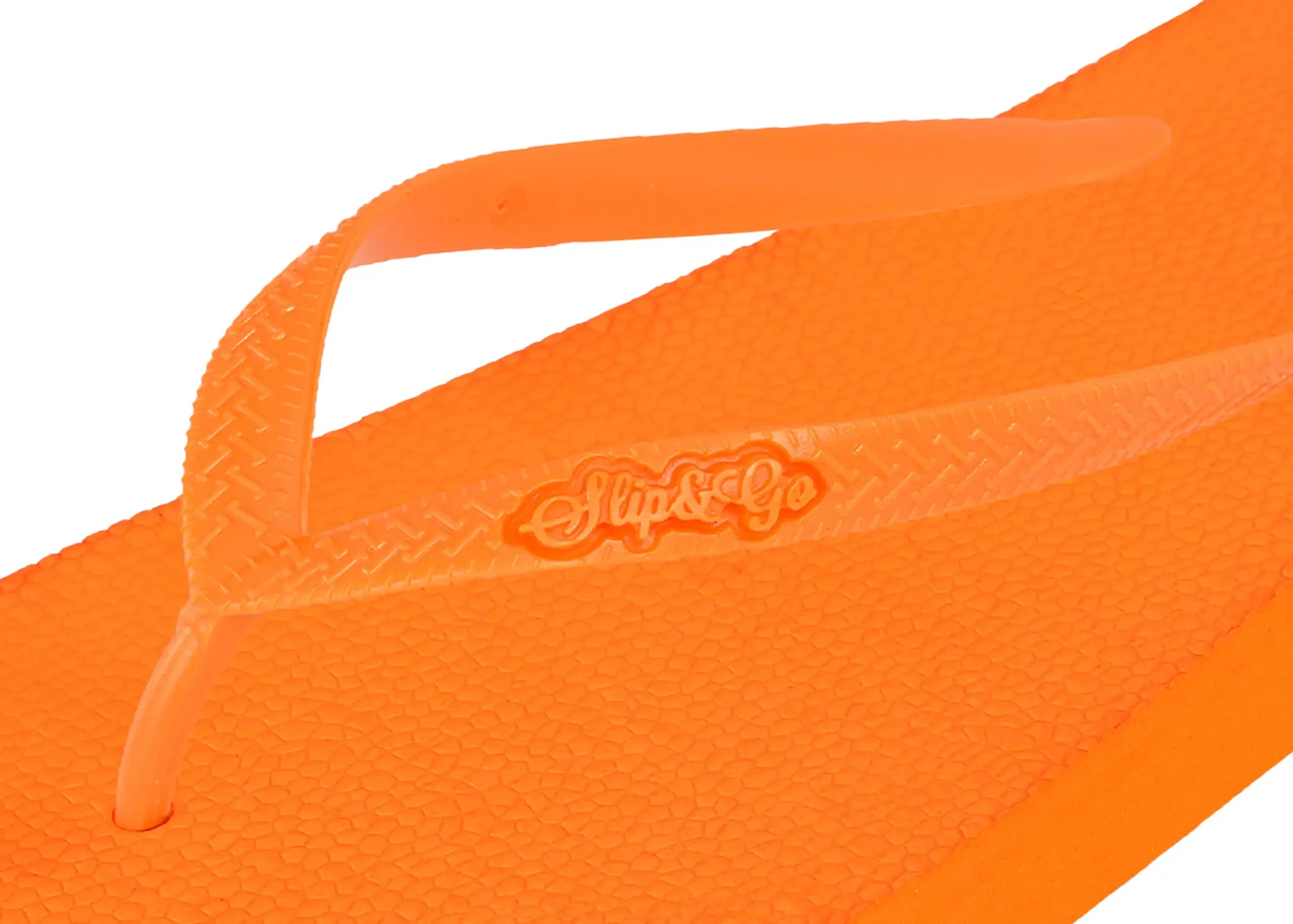 Slip&Go - Electric Orange Premium Kids Comfort Slipper 52