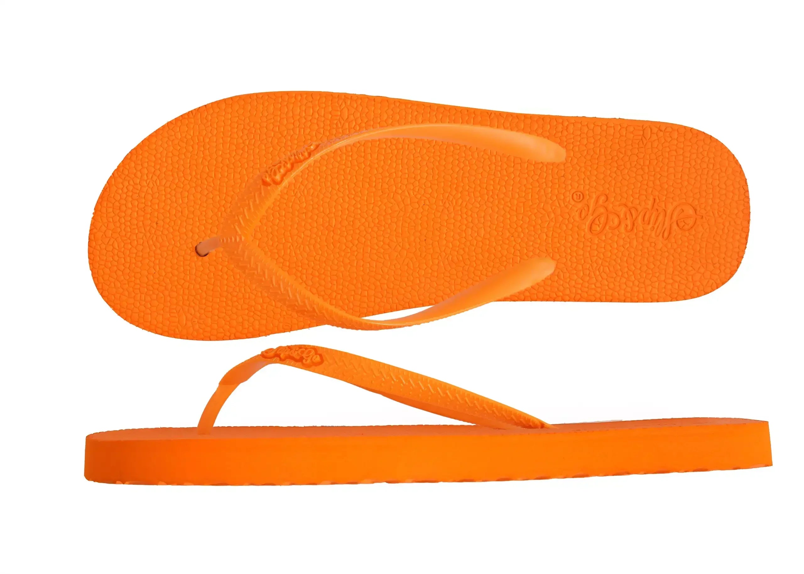 Electric Orange Premium Men’s Comfort Slipper - Slip&Go 55
