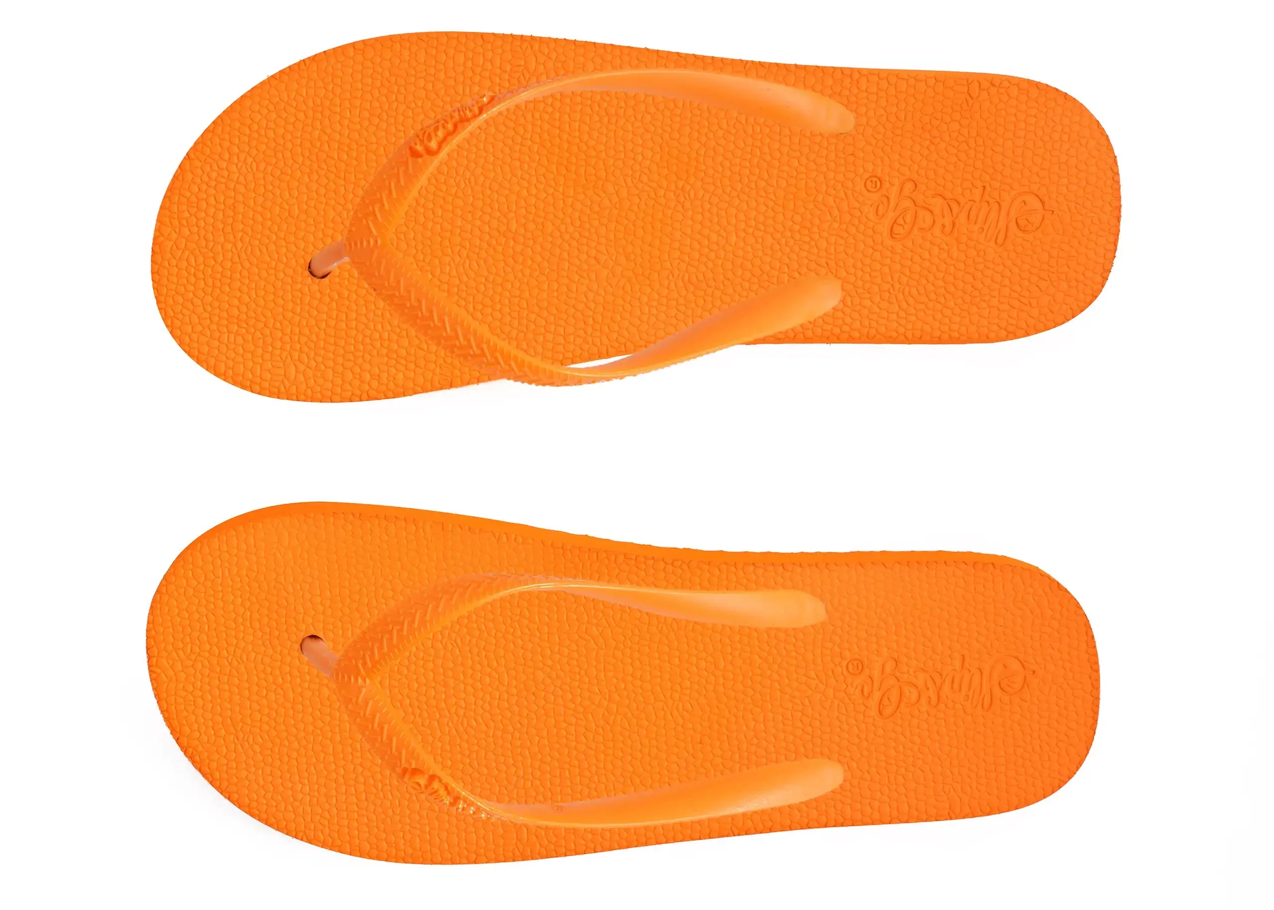 Slip&Go - Electric Orange Premium Men’s Comfort Slipper 51
