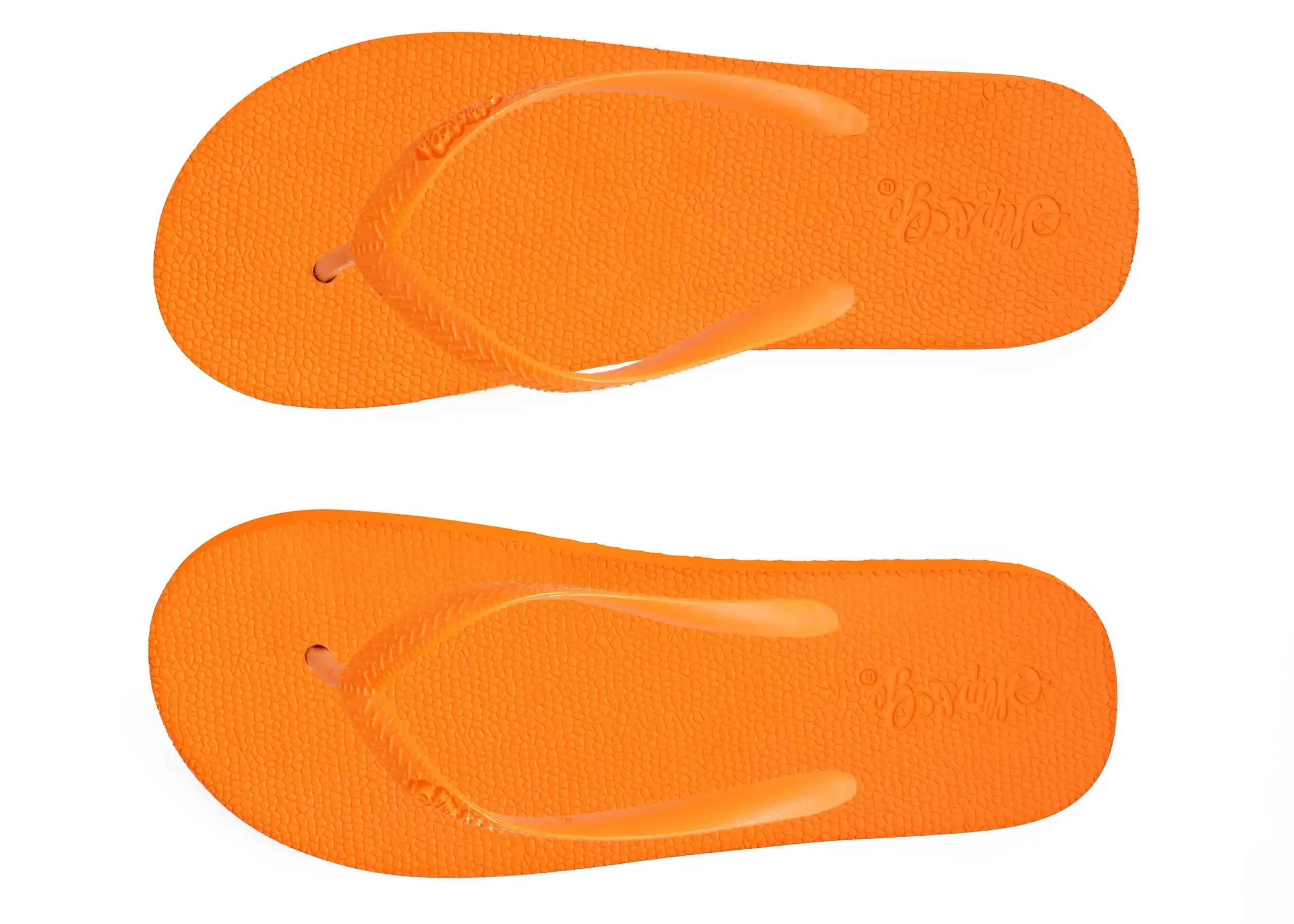 Electric Orange Premium Men’s Comfort Slipper - Slip&Go 51