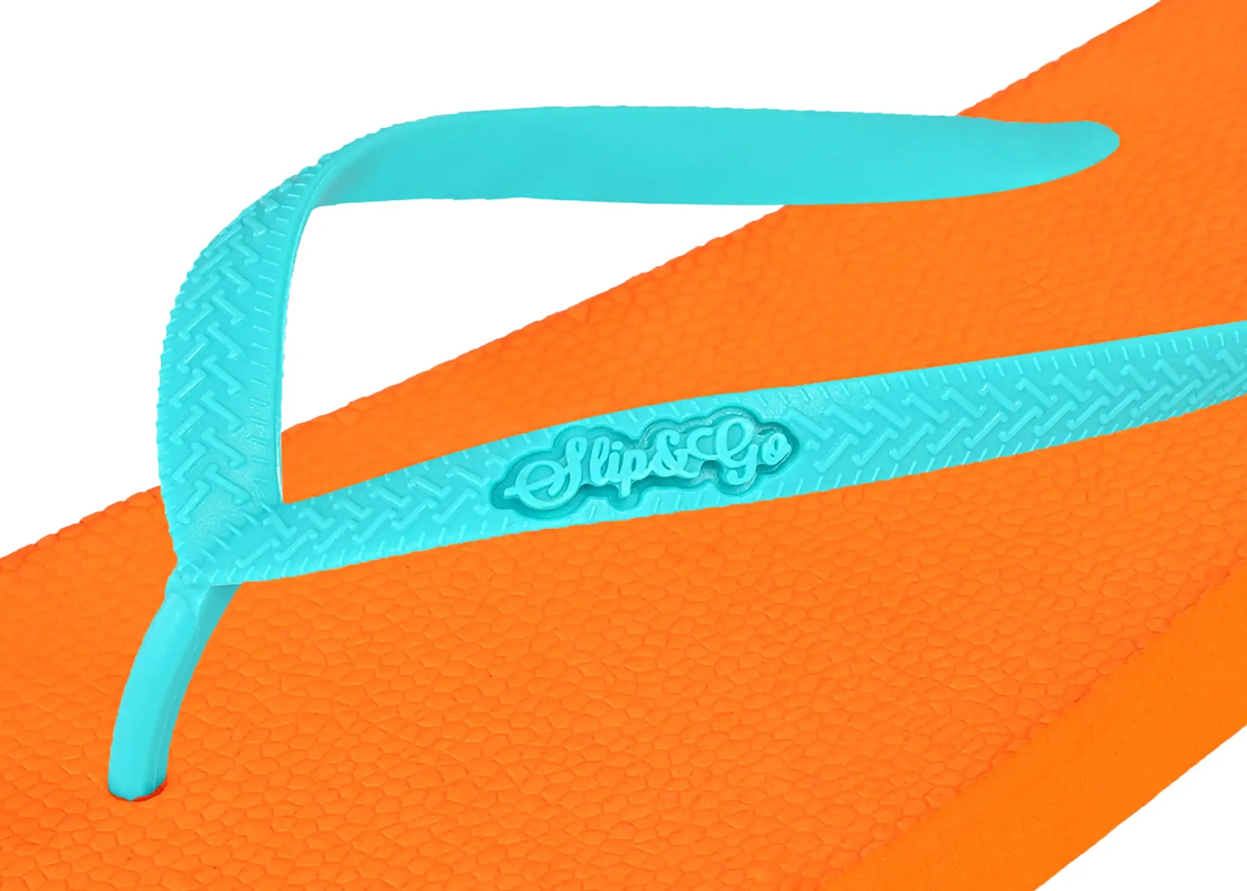 Slip&Go - Electric Orange Premium Kids Comfort Slipper 57