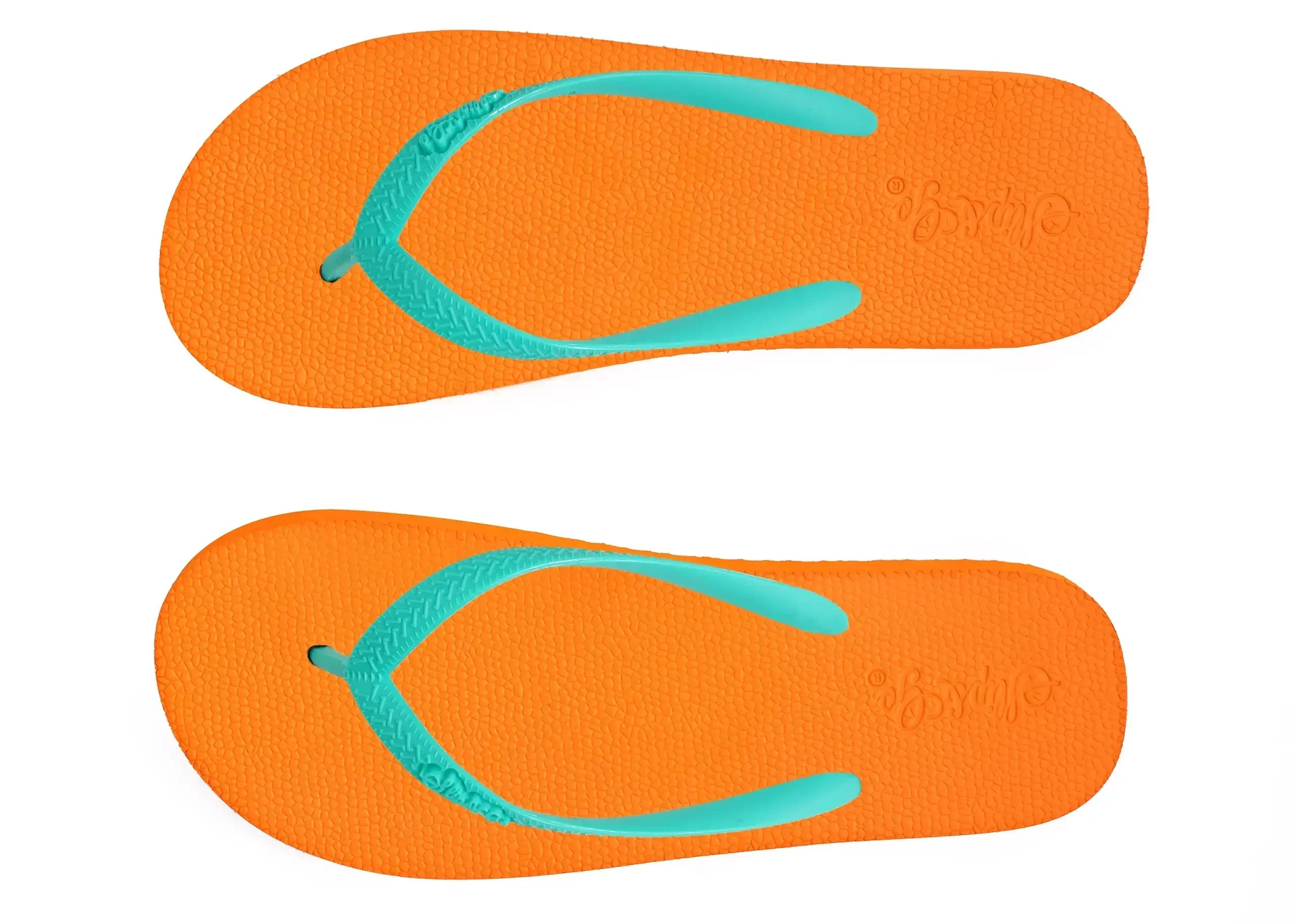 Electric Orange Premium Men’s Comfort Slipper - Slip&Go 56