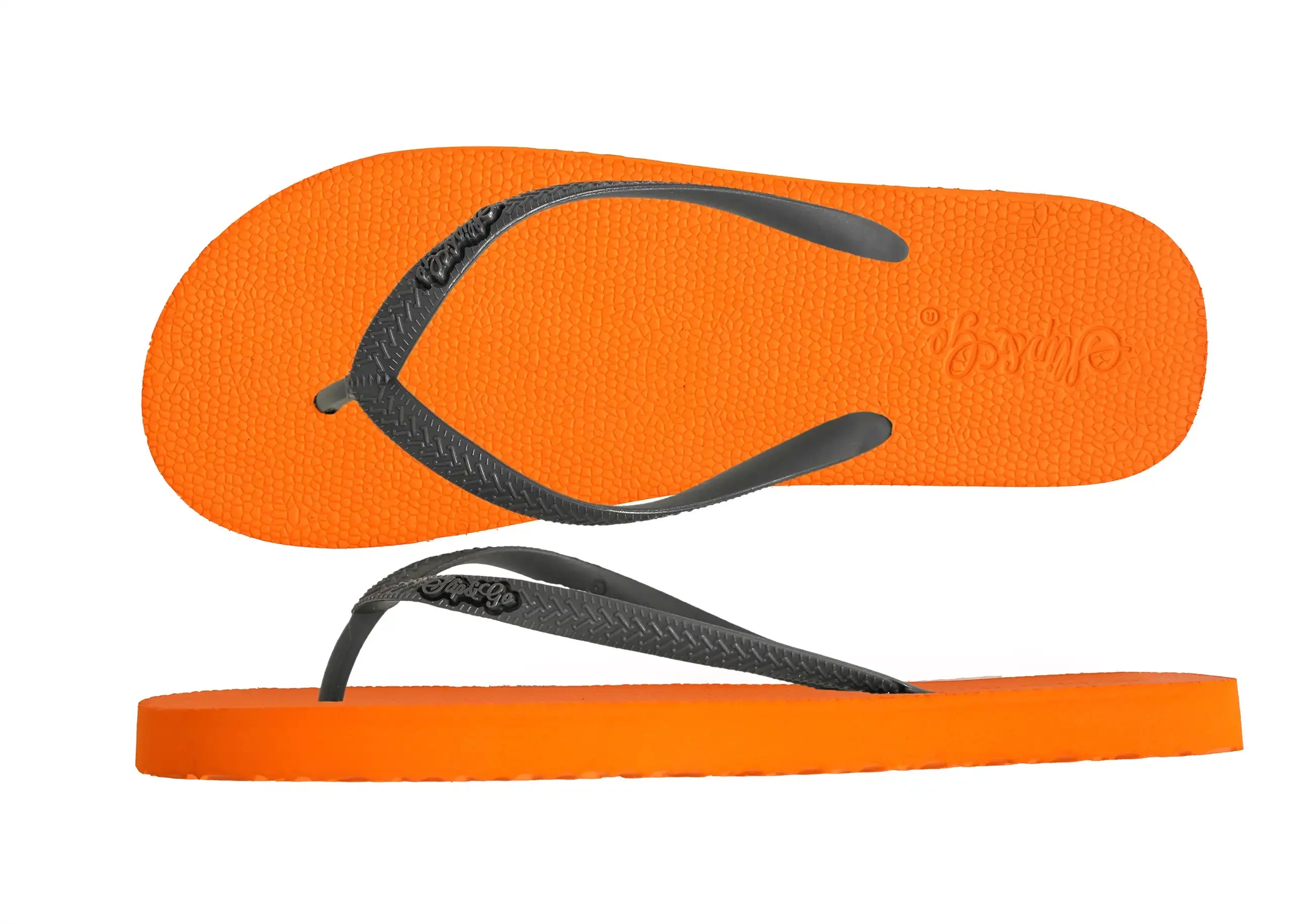 Slip&Go - Electric Orange Premium Men’s Comfort Slipper 65