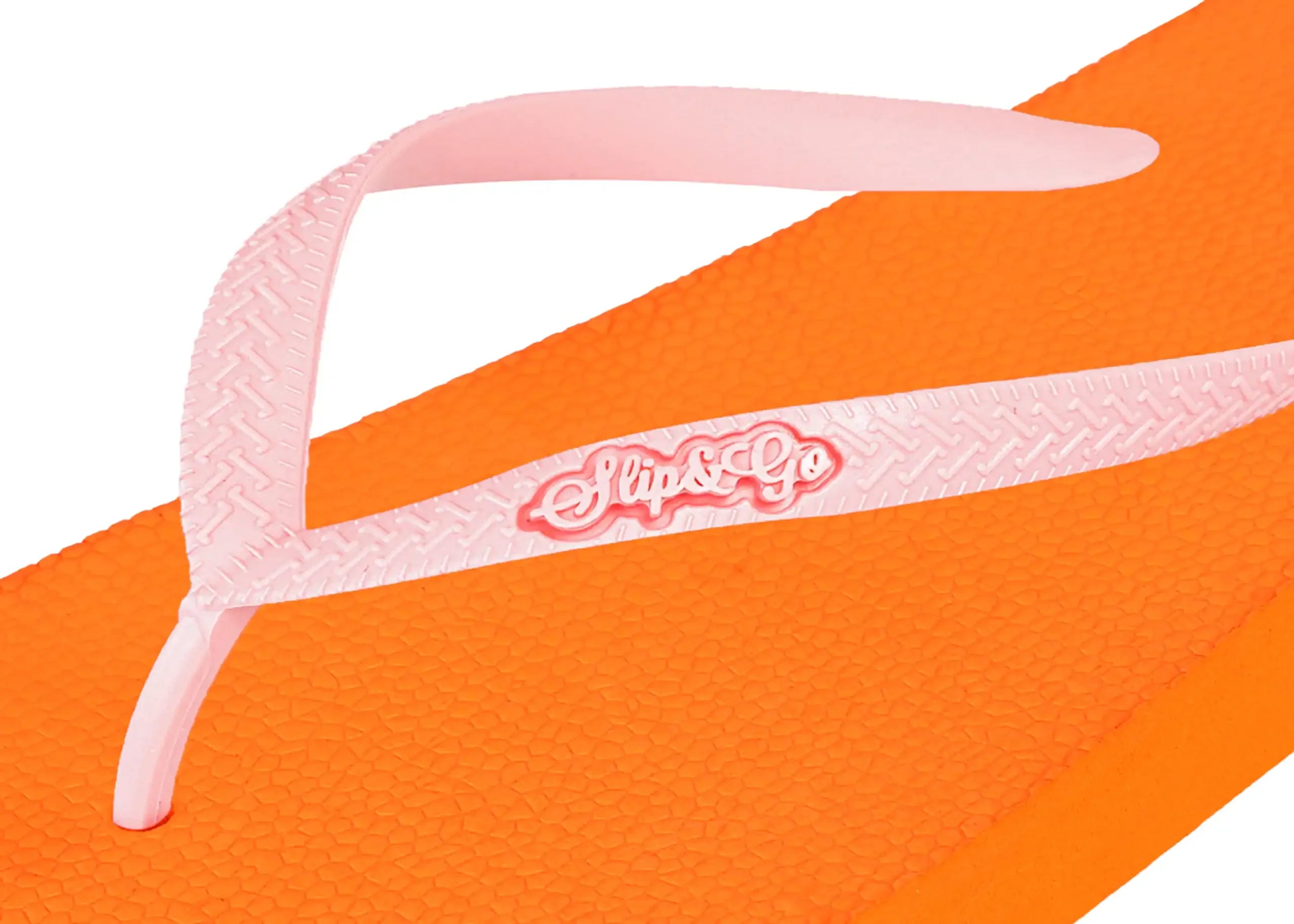 Slip&Go - Electric Orange Premium Kids Comfort Slipper 98
