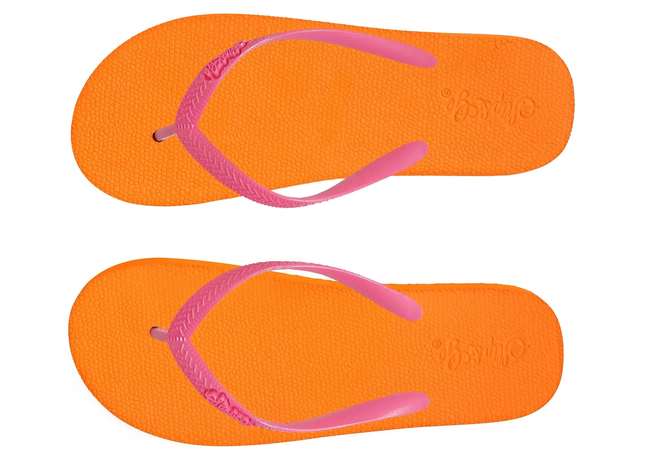 Electric Orange Premium Women's Comfort Slipper - Slip&Go 101