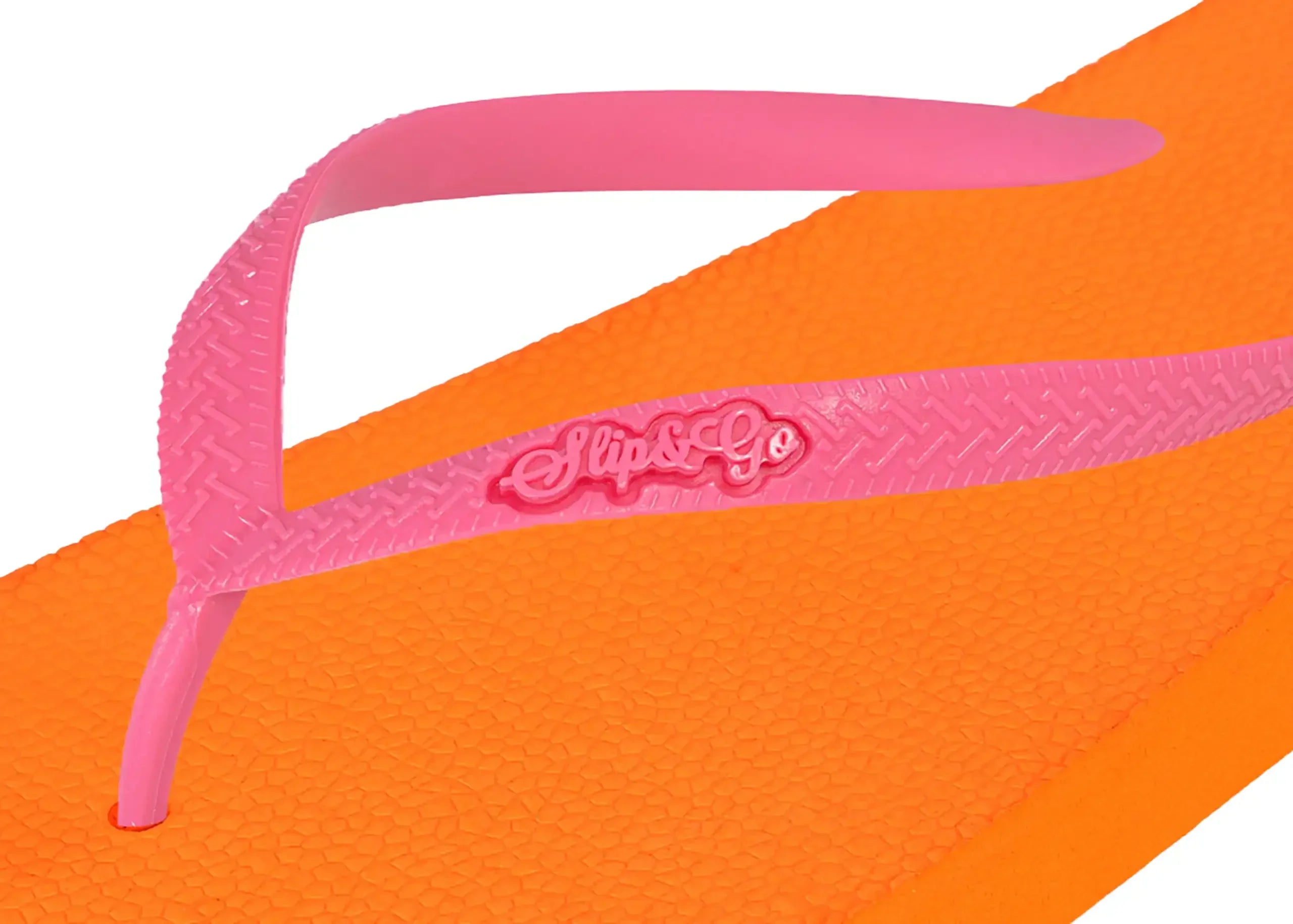 Electric Orange Premium Kids Comfort Slipper - Slip&Go 105