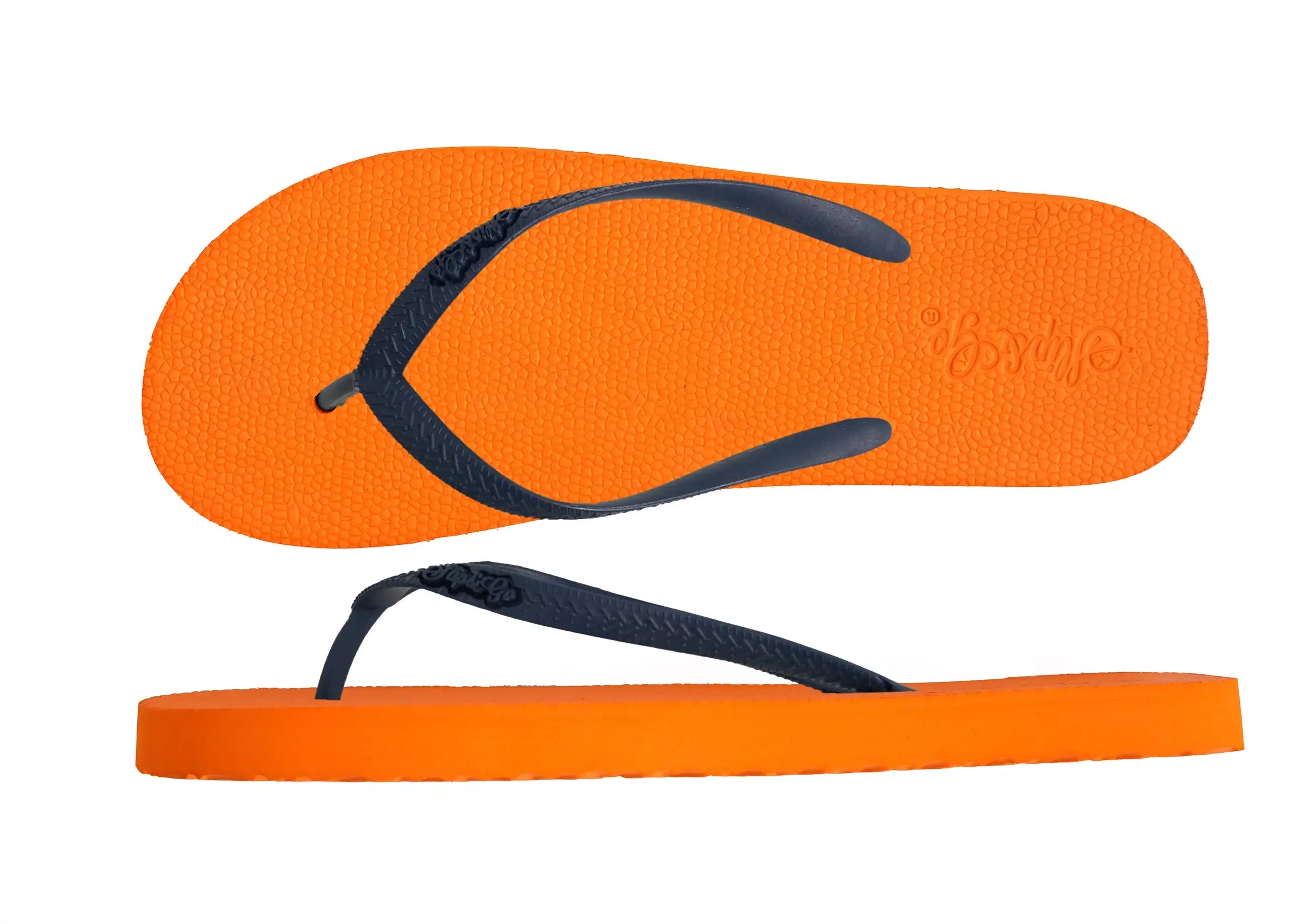 Slip&Go - Electric Orange Premium Men’s Comfort Slipper 75