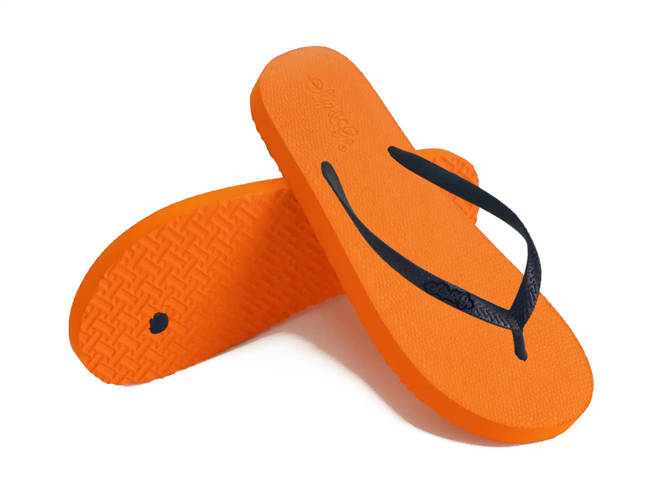 Slip&Go - Electric Orange Premium Kids Comfort Slipper 73