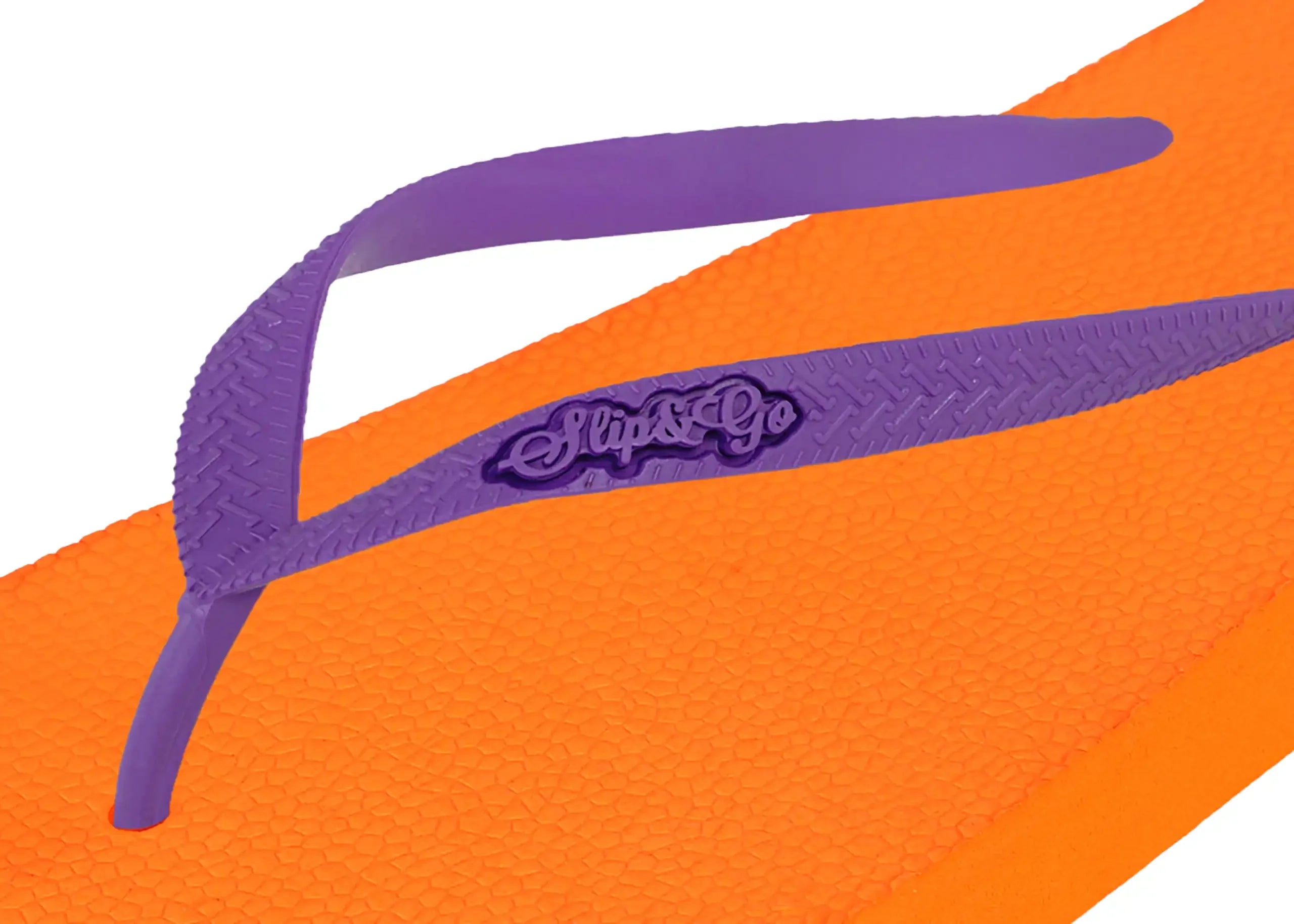 Slip&Go - Electric Orange Premium Men’s Comfort Slipper 77