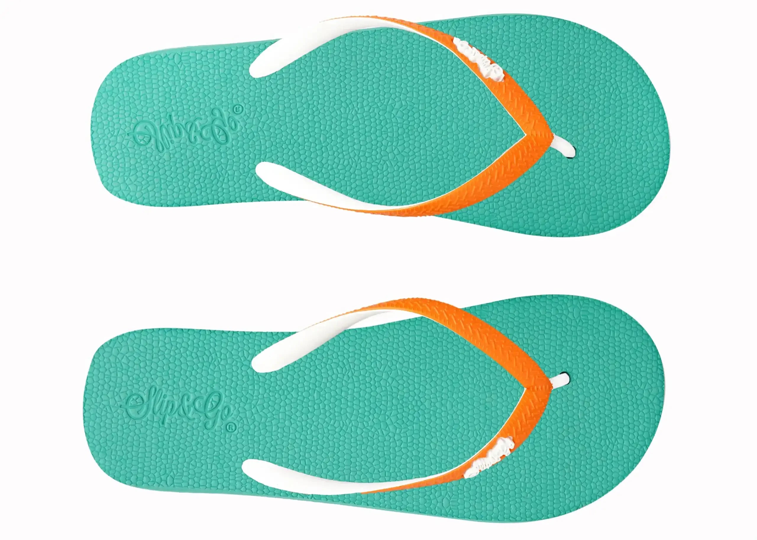 Slip&Go - Aqua Turquoise Premium Kids Comfort Slipper 6