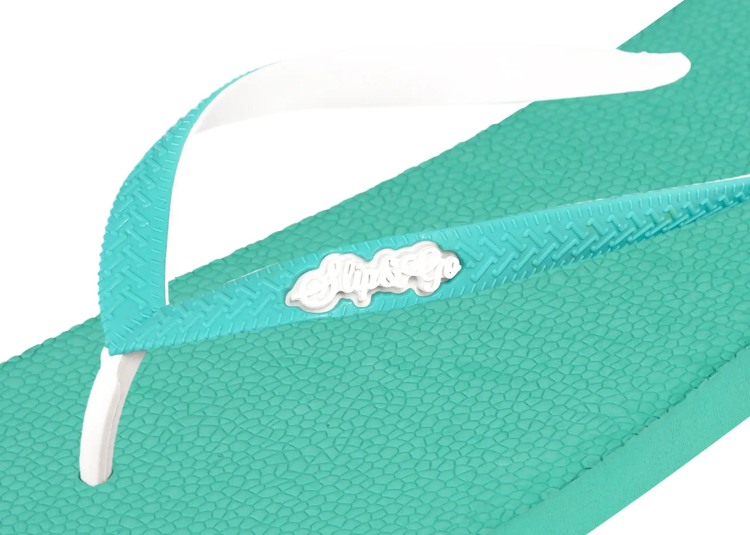Slip&Go - Aqua Turquoise Premium Kids Comfort Slipper 12