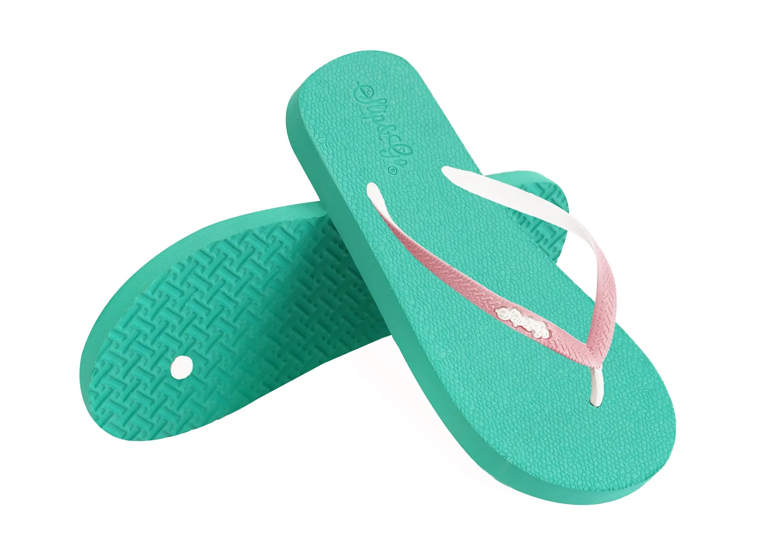 Slip&Go - Aqua Turquoise Premium Kids Comfort Slipper 58