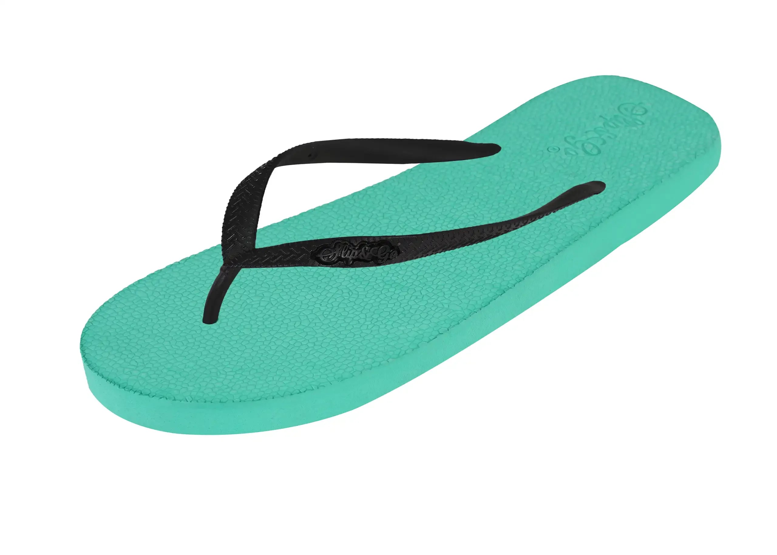 Slip&Go - Aqua Turquoise Premium Women's Comfort Slipper 34