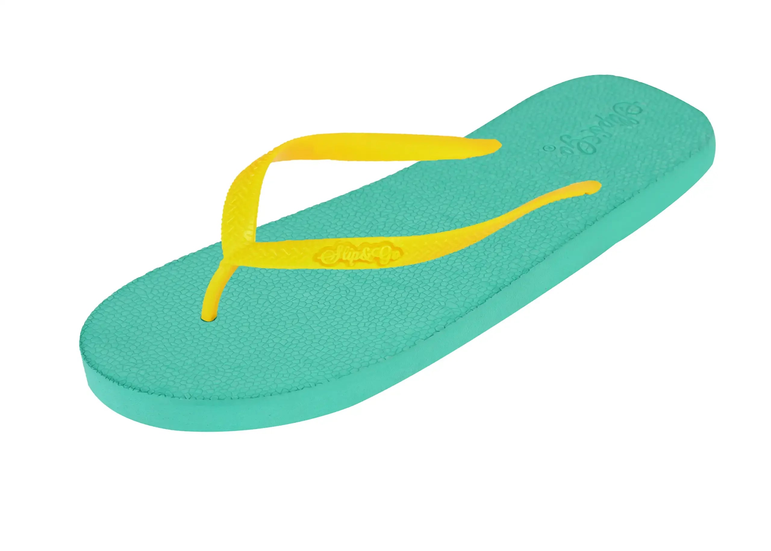 Slip&Go - Aqua Turquoise Premium Women's Comfort Slipper 38