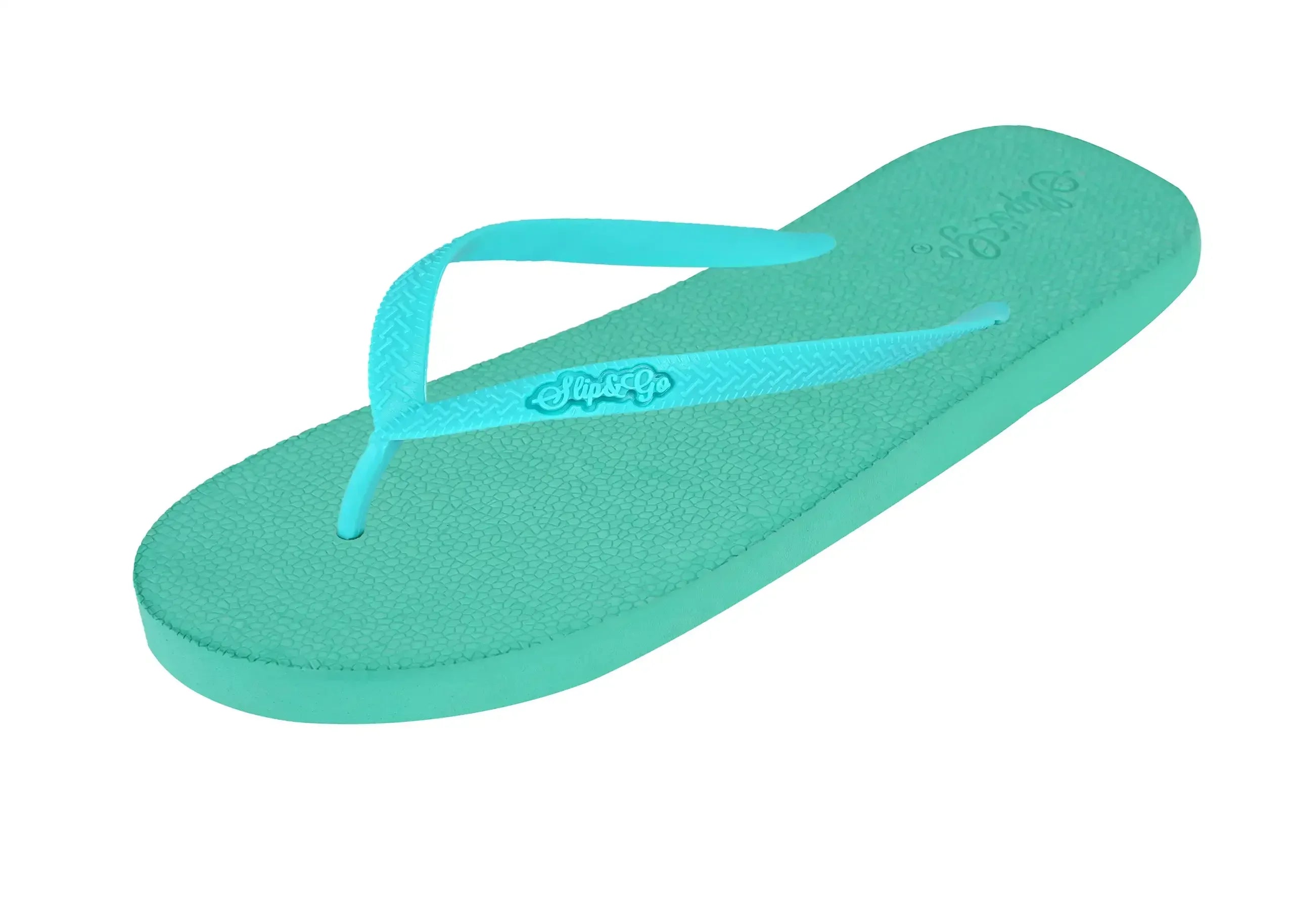 Aqua Turquoise Premium Kids Comfort Slipper - Slip&Go 49