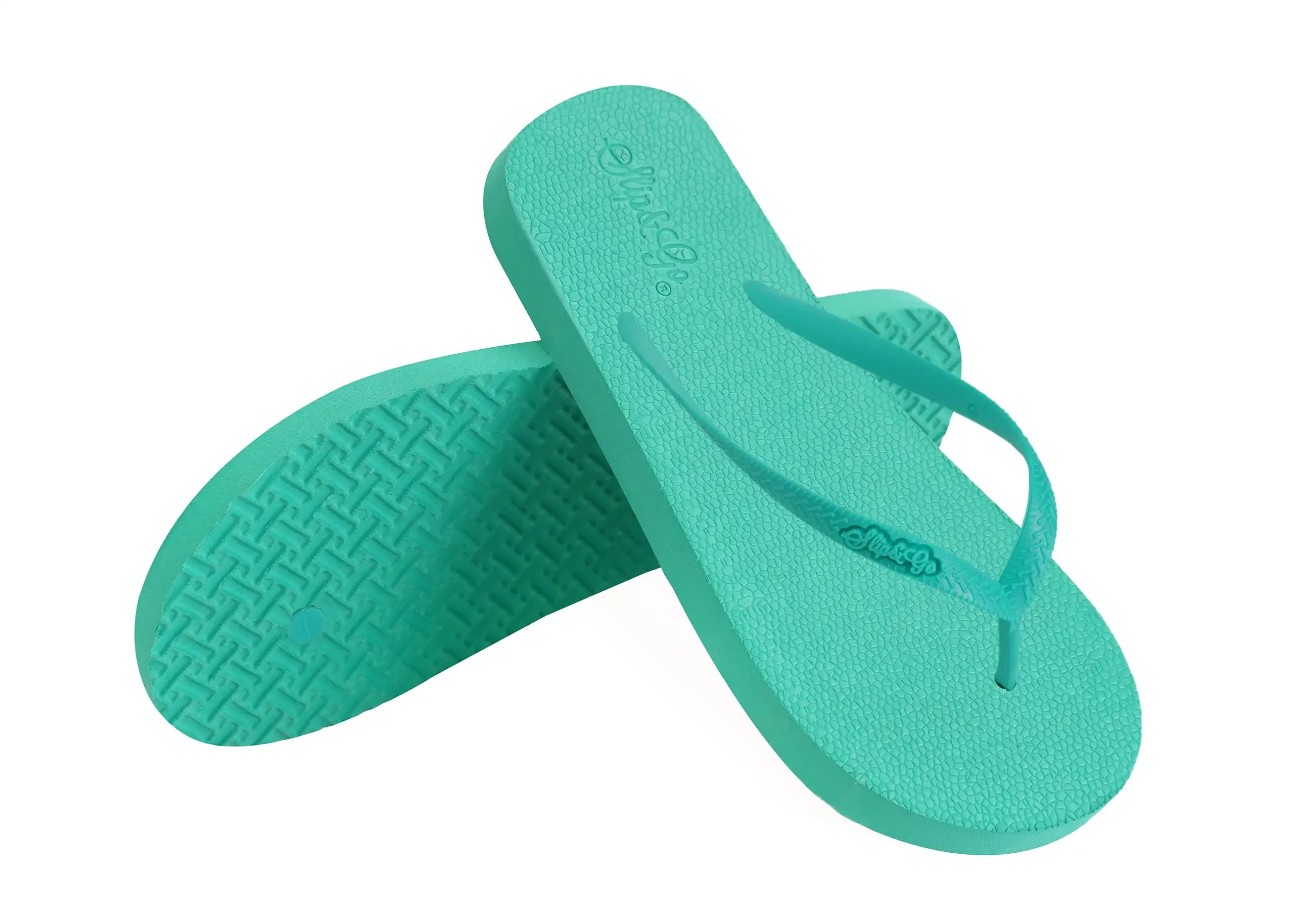 Slip&Go - Aqua Turquoise Premium Kids Comfort Slipper 48