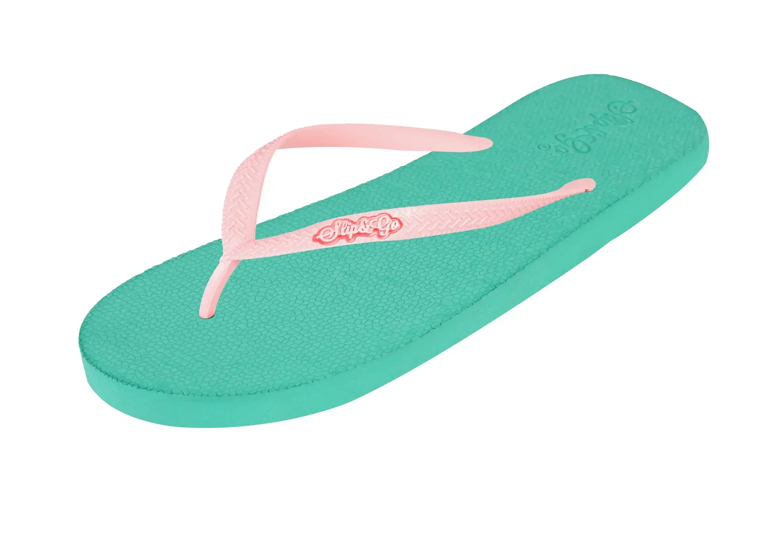 Aqua Turquoise Premium Kids Comfort Slipper - Slip&Go 69