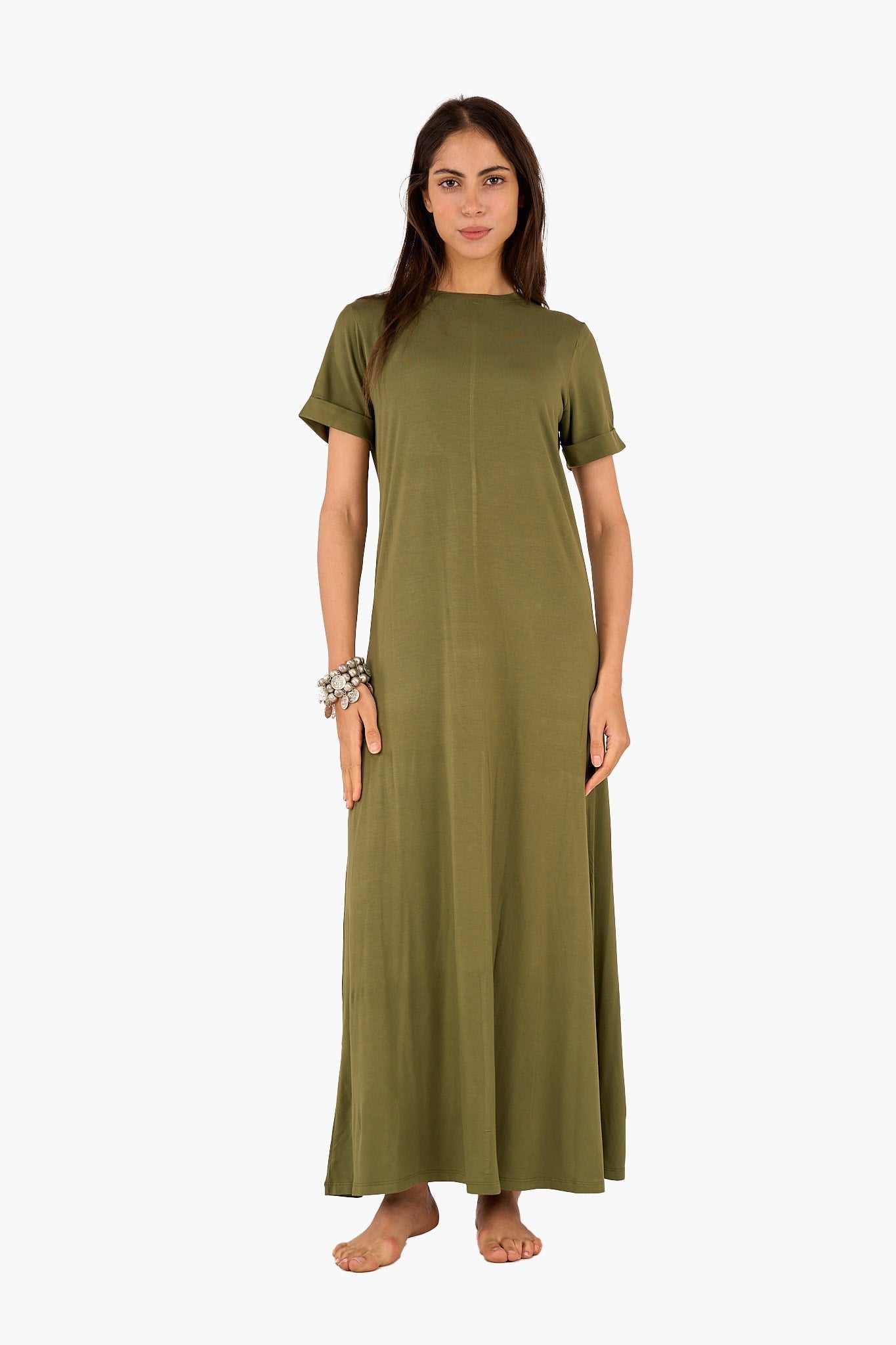 Soft Viscose Dress - Clue - Babazzaro