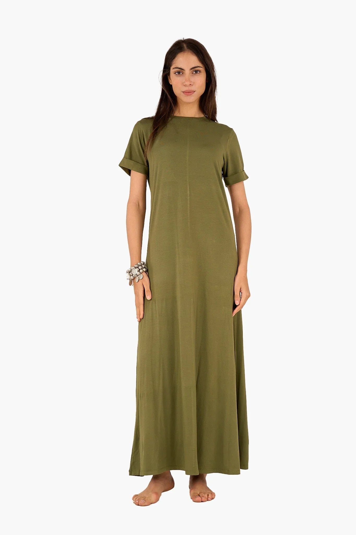 Soft Viscose Dress - Clue - Babazzaro