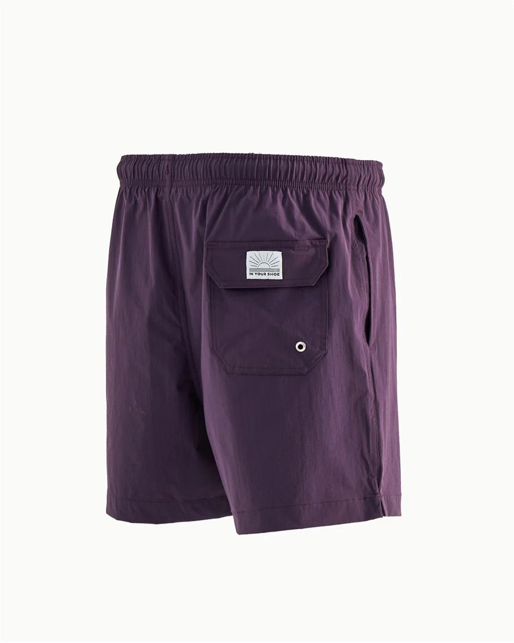 In your shoe - Solid Purple Swim Shorts 3
