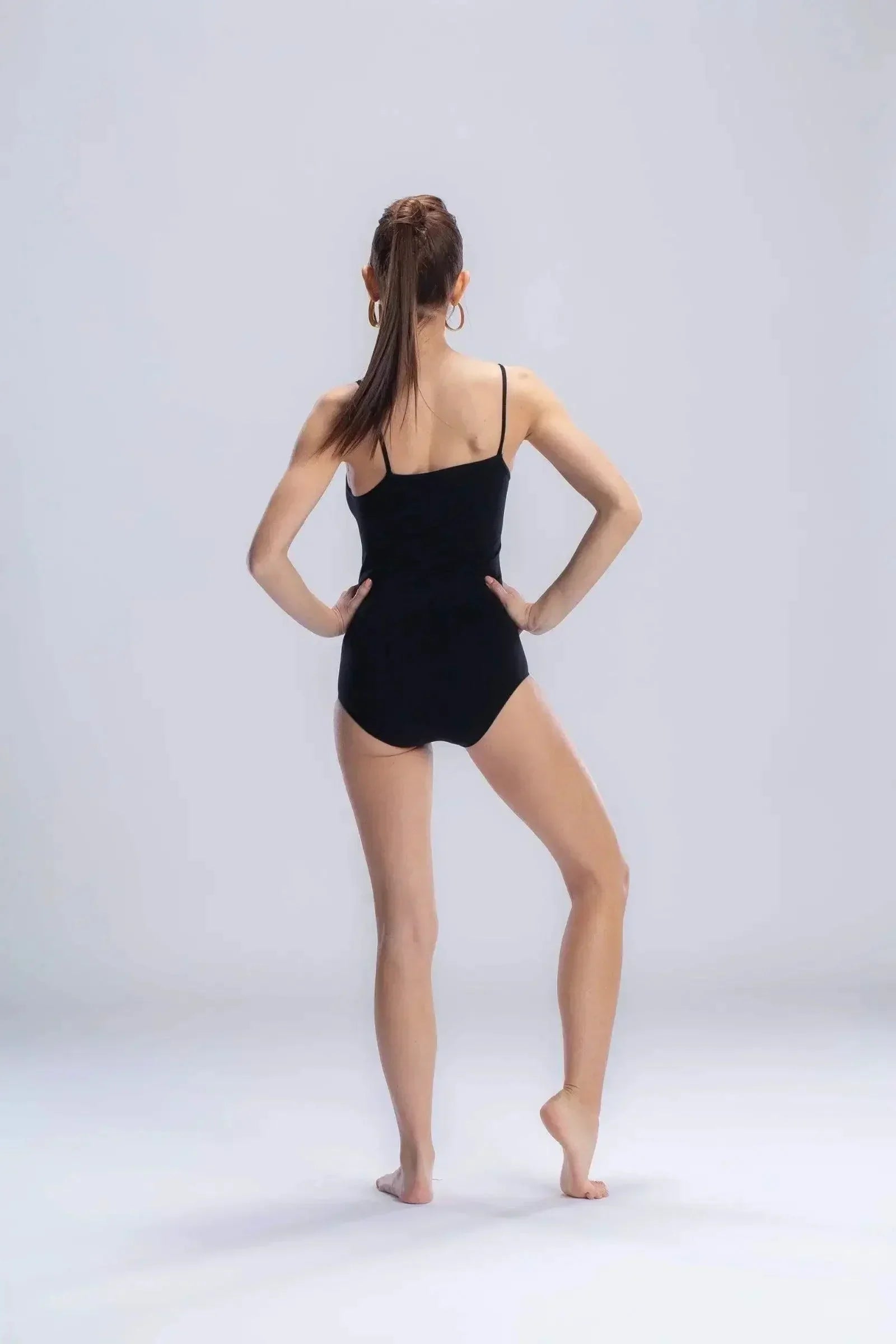Carina - Spaghetti Strap Solid Bodysuit 3