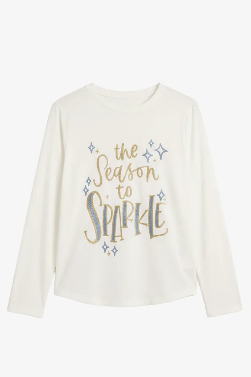 Sparkly Print Pyjama Set - Carina - Babazzaro