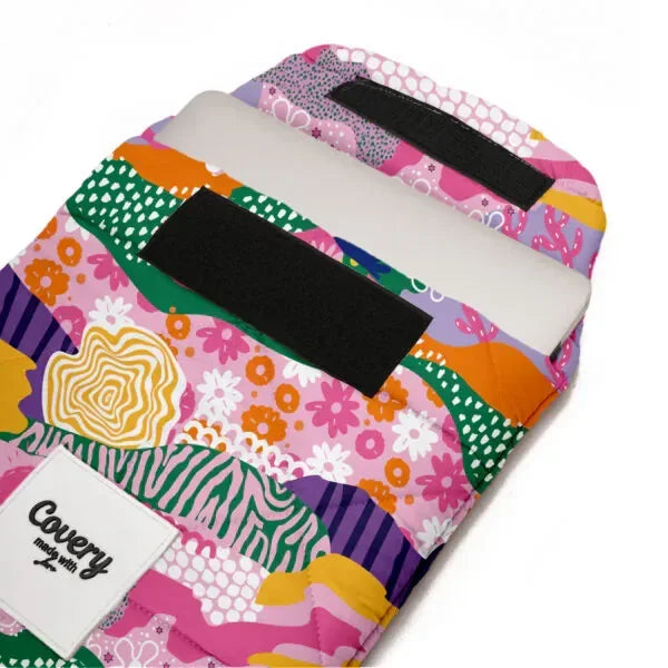 Spring Puffy Laptop Sleeve - Covery - Babazzaro