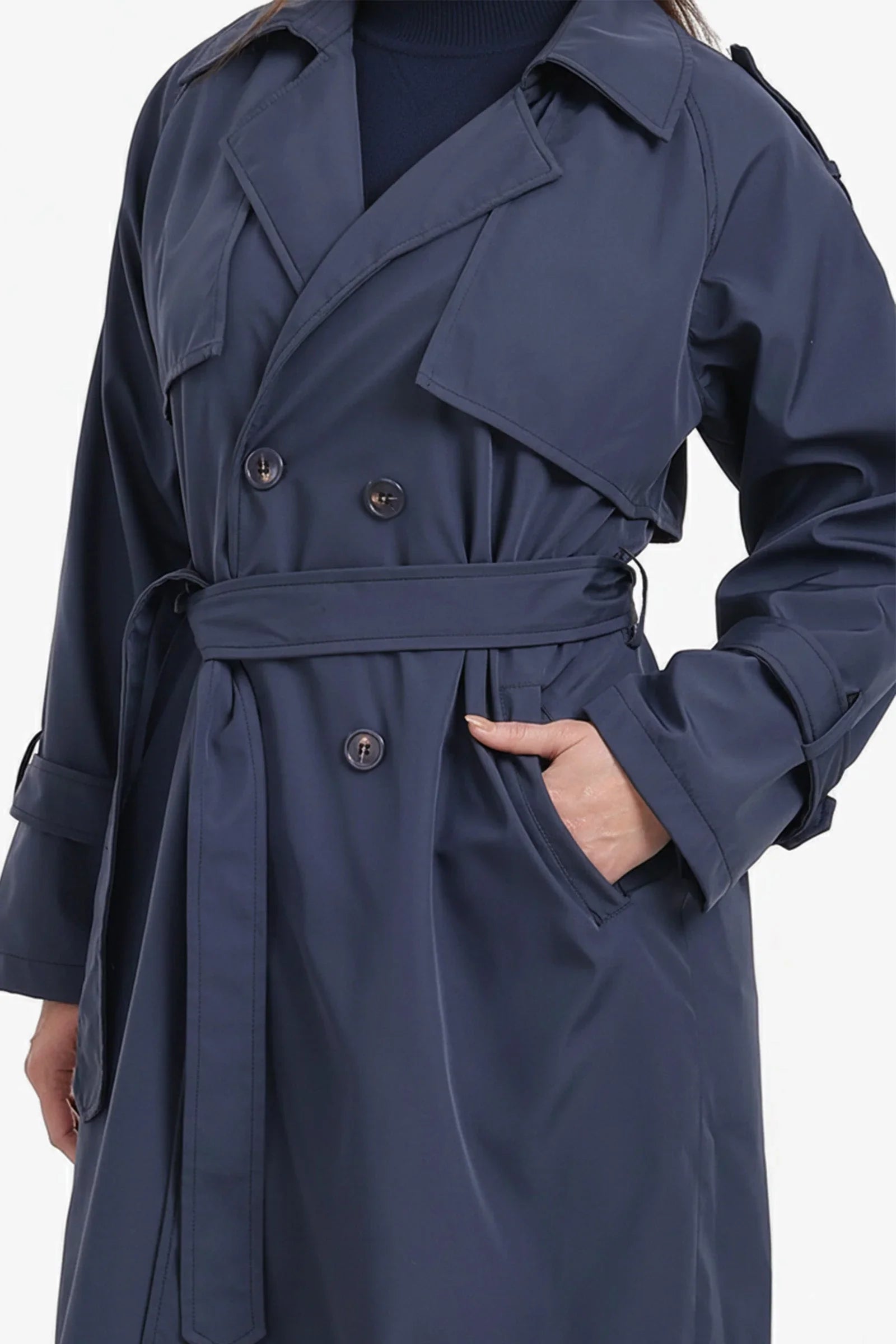 Carina - Double-Breasted Trench Coat 3