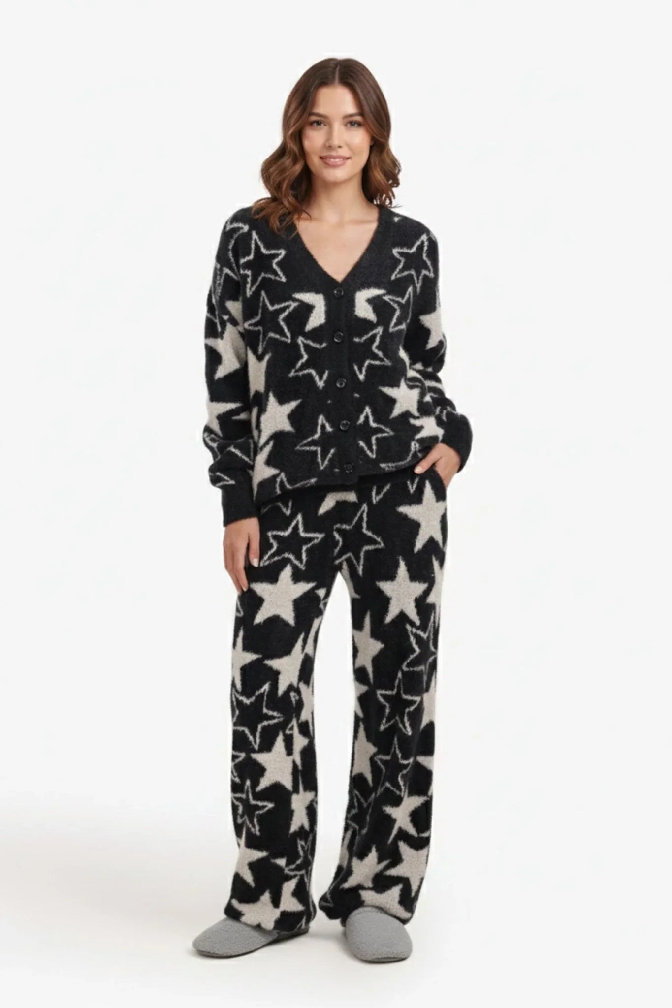 Stars Print Pyjama Set - Carina - Babazzaro